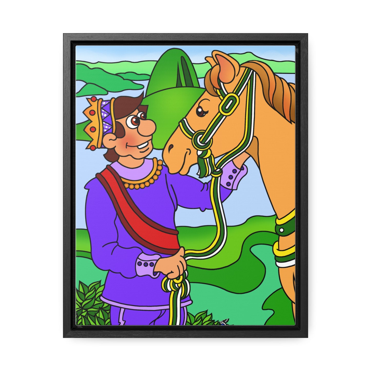 Missing a Few Jewels a Gallery Canvas Wraps, Vertical Frame