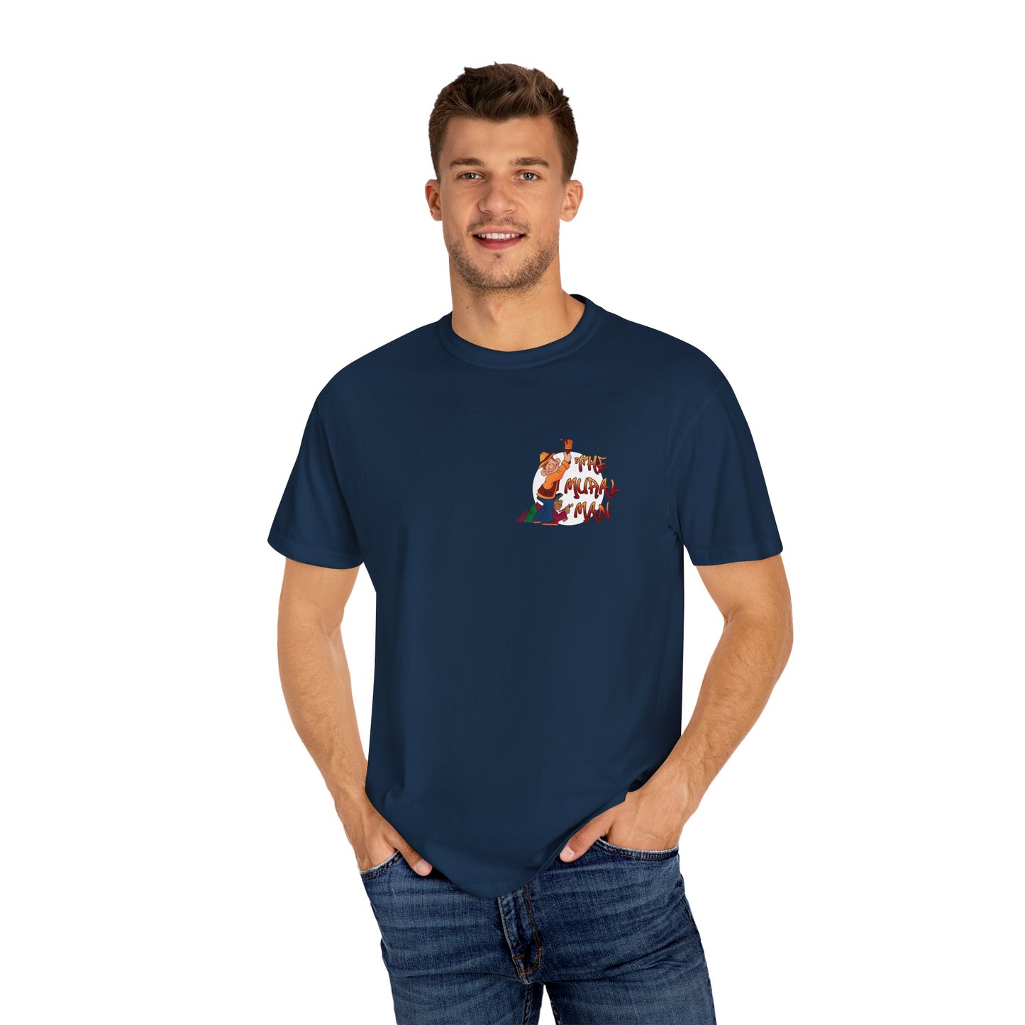 The Mural Man Unisex Garment-Dyed T-shirt