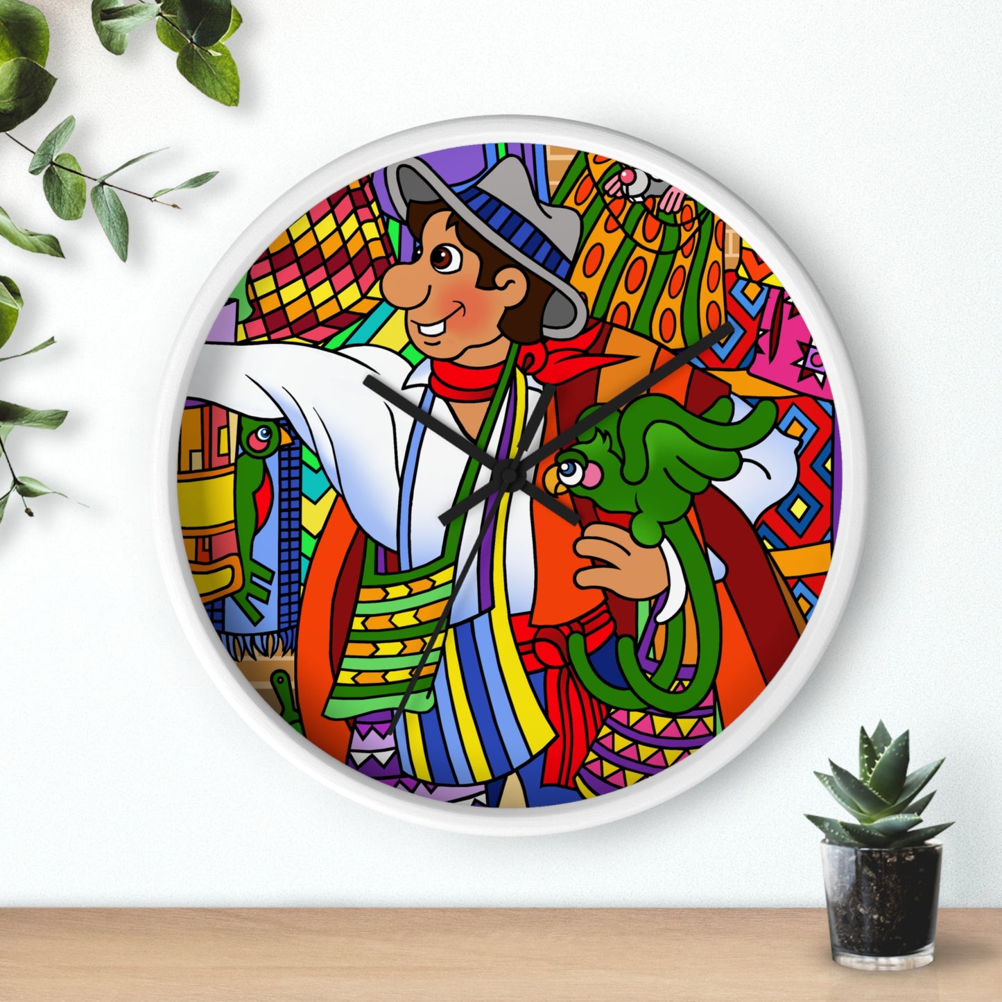 Missing a Few Jewels b Wall Clock