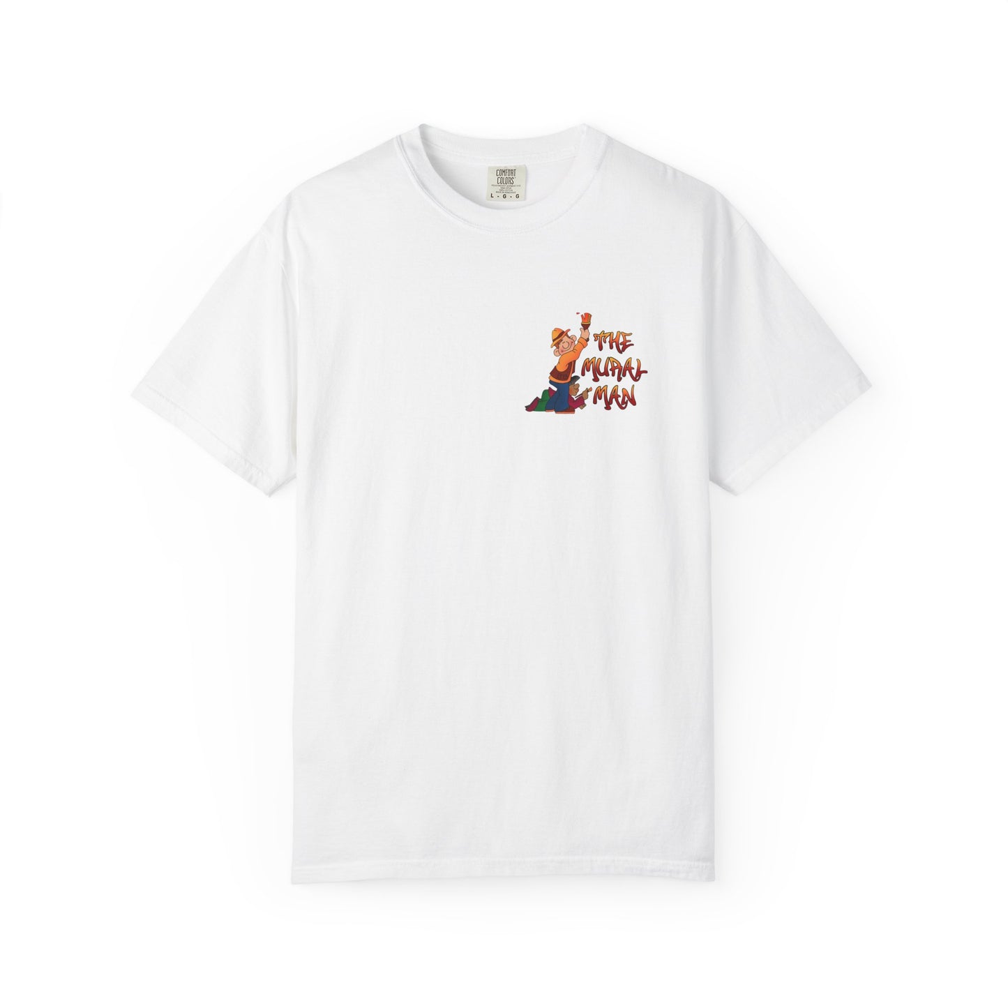 The Mural Man Unisex Garment-Dyed T-shirt