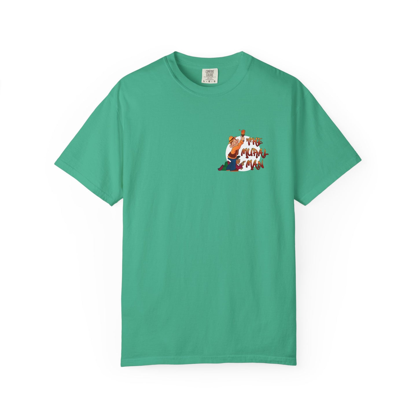 The Mural Man Unisex Garment-Dyed T-shirt