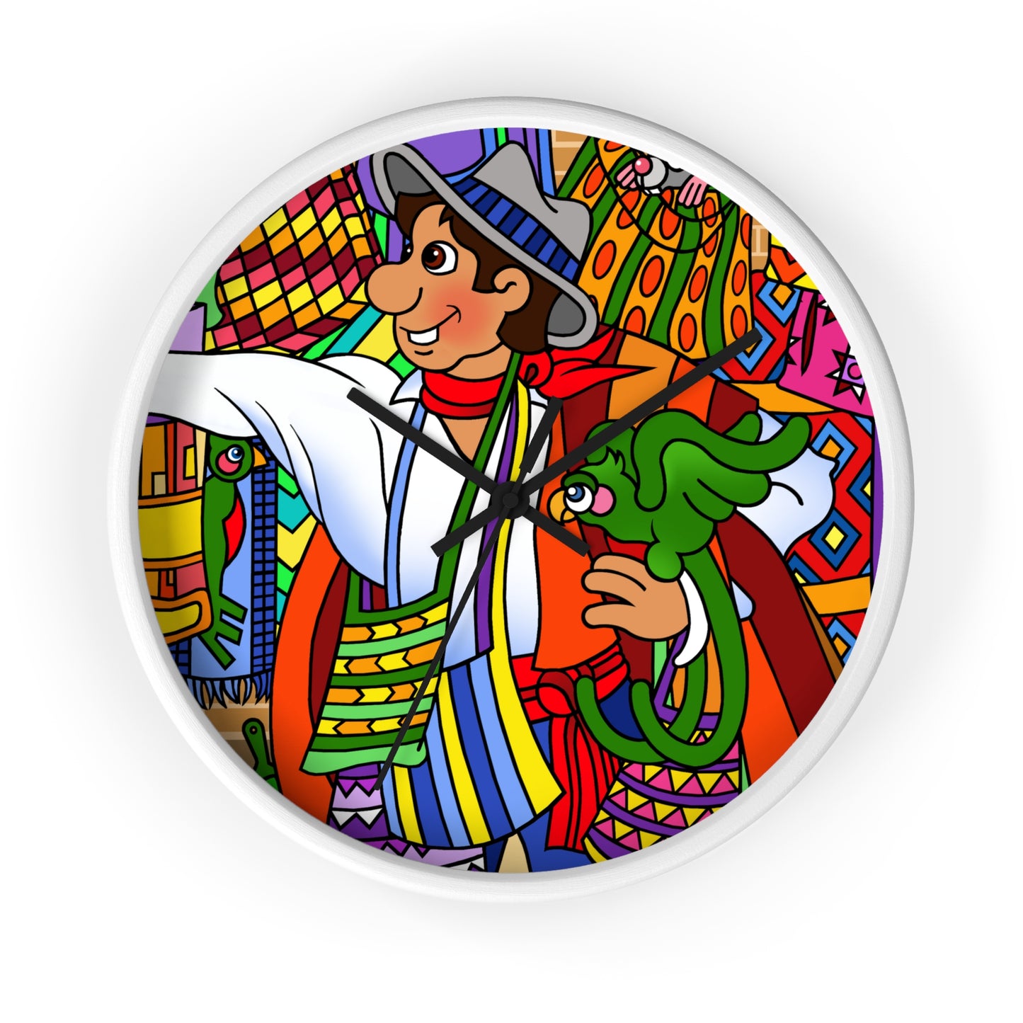 Missing a Few Jewels b Wall Clock