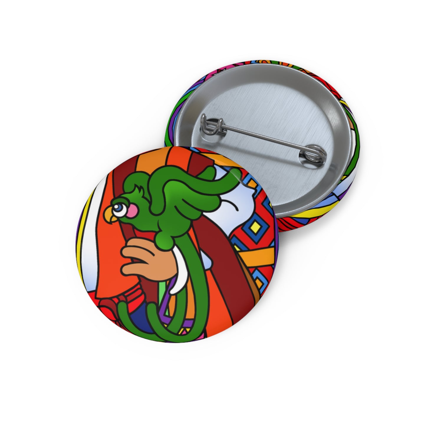 Missing a Few Jewels b Custom Pin Buttons