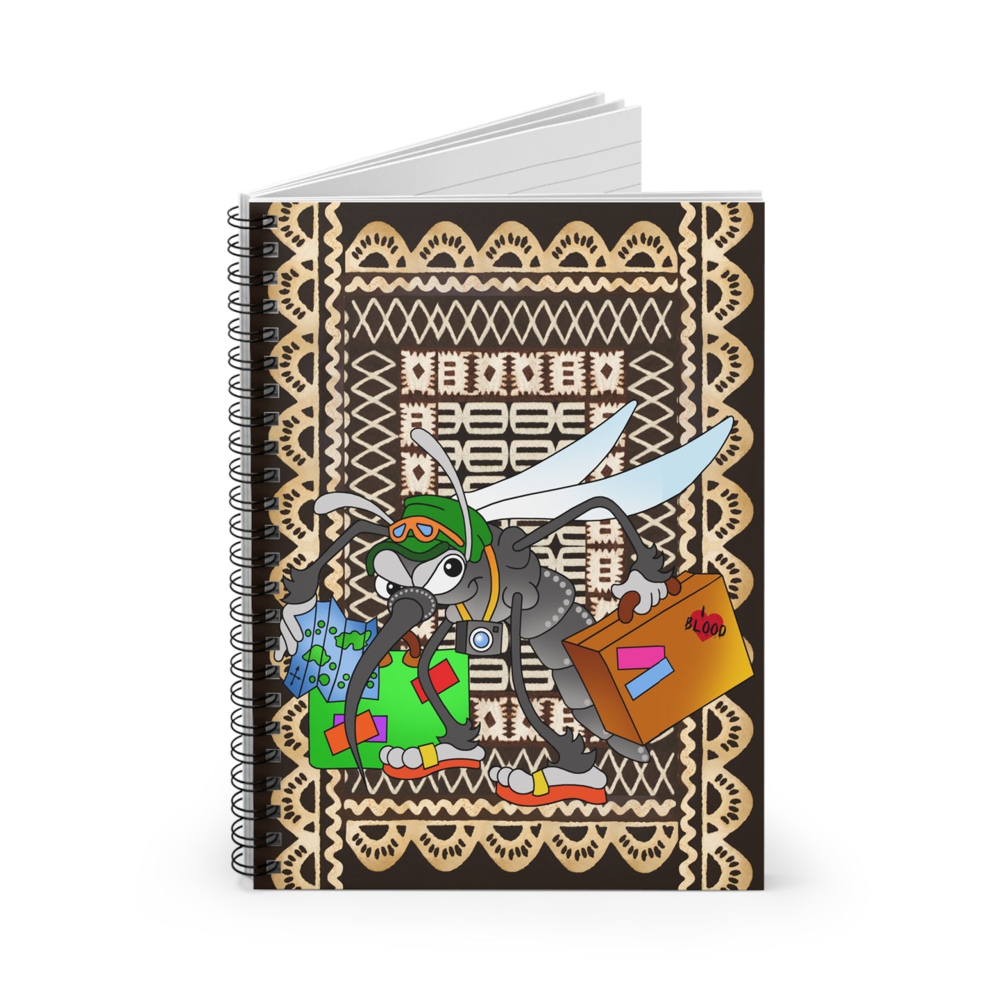 Little Friends b Spiral Notebook - Ruled Line