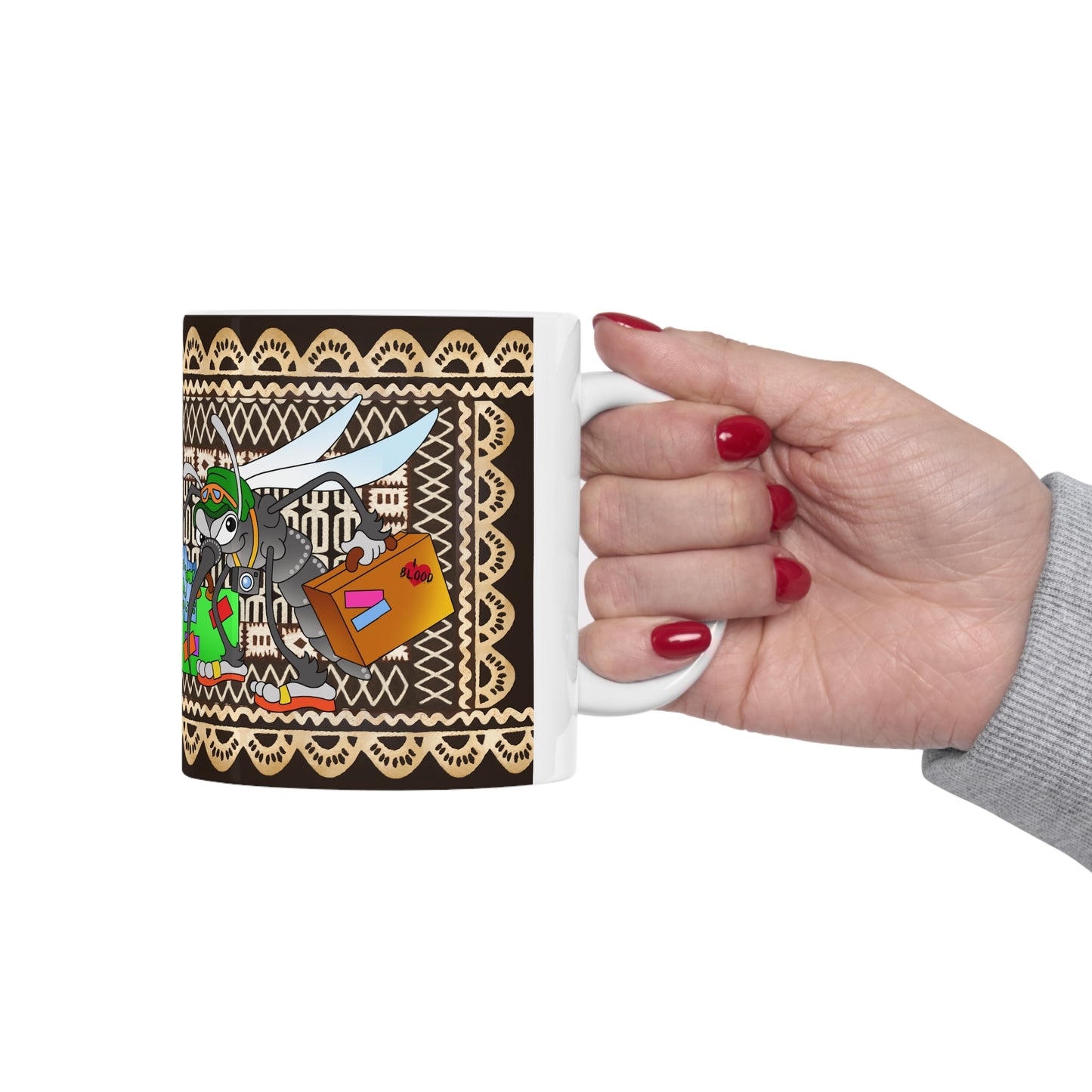 Little Friends b Ceramic Mug 11oz