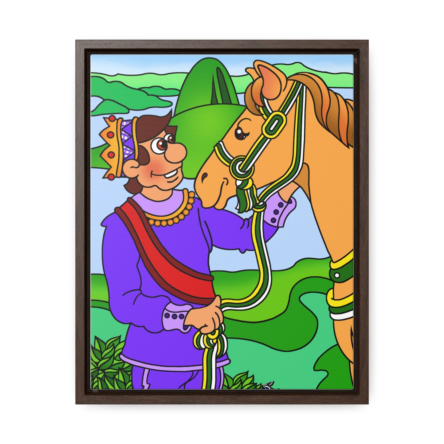 Missing a Few Jewels a Gallery Canvas Wraps, Vertical Frame