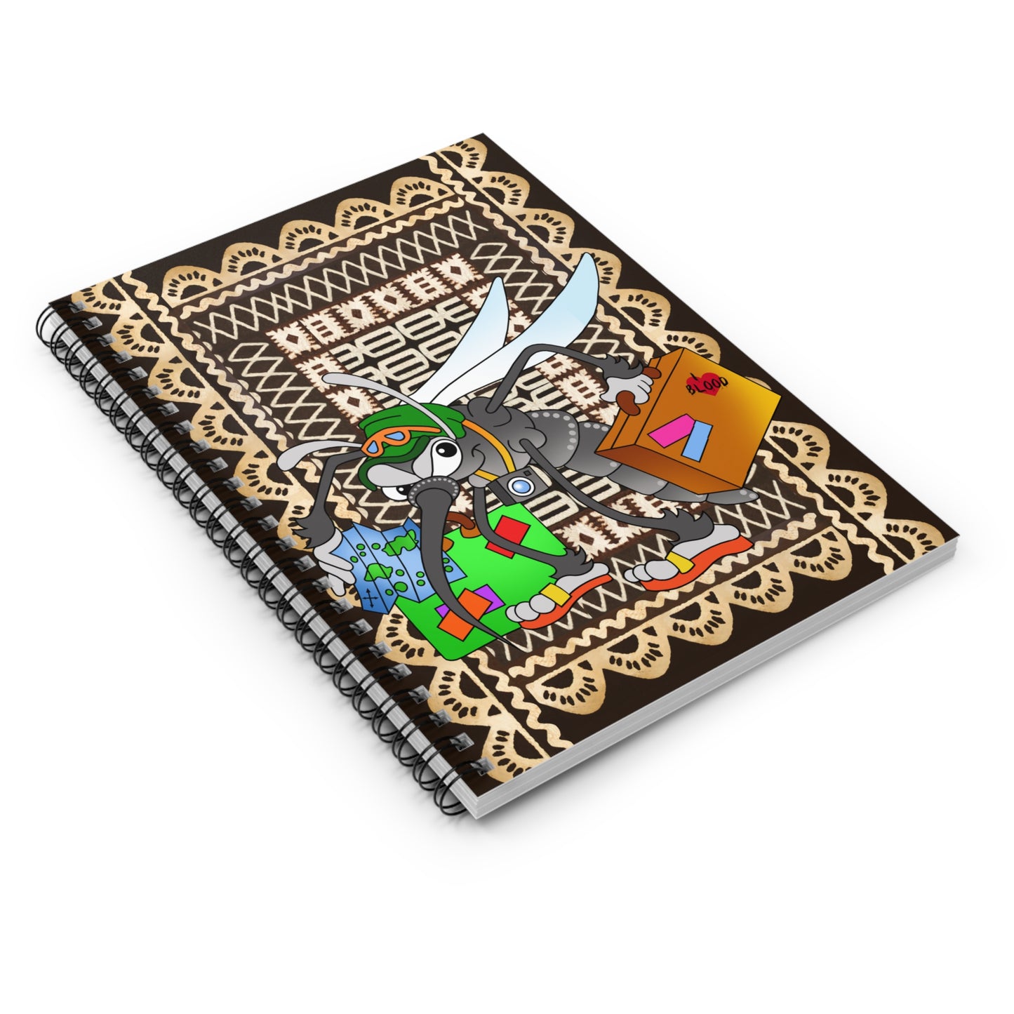 Little Friends b Spiral Notebook - Ruled Line