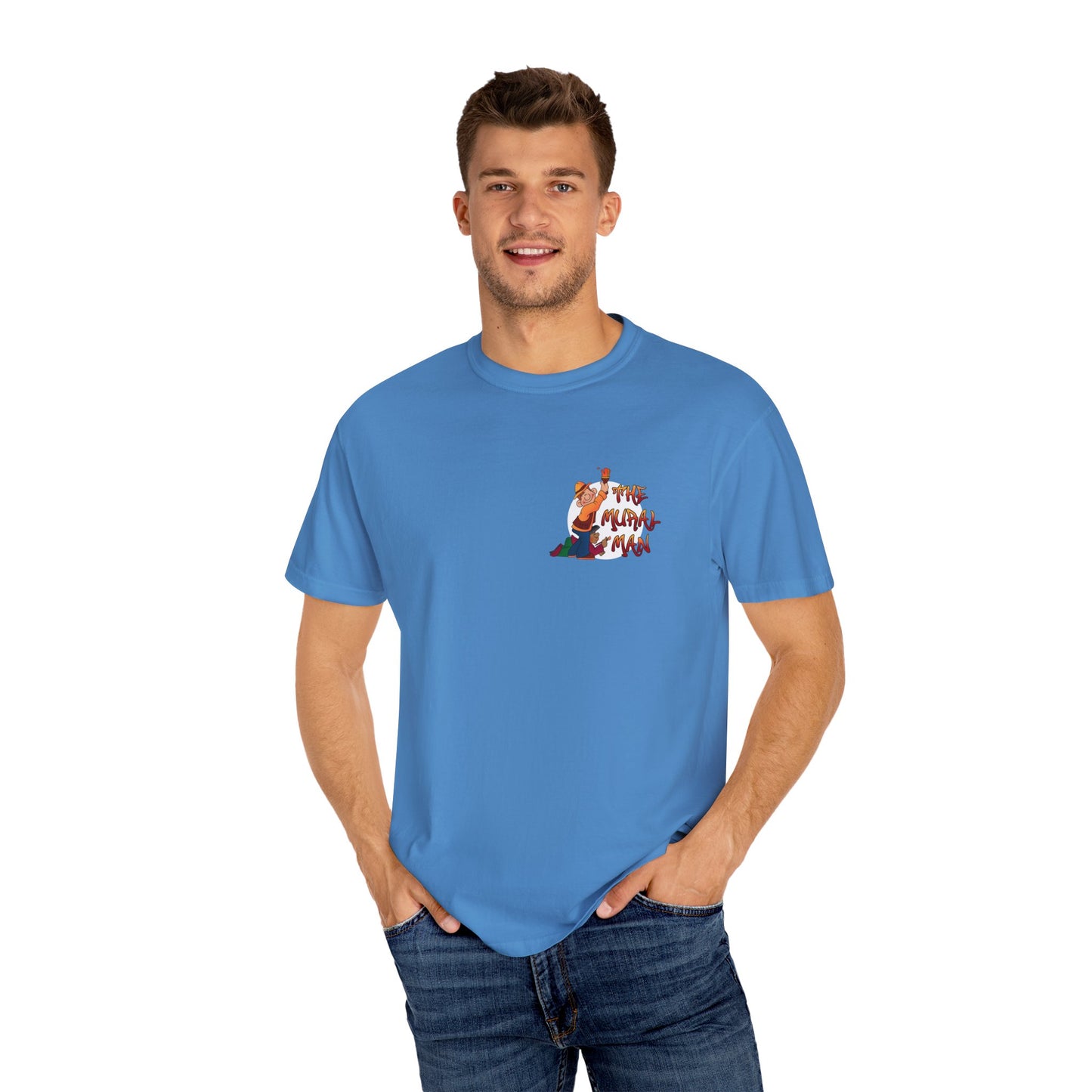 The Mural Man Unisex Garment-Dyed T-shirt