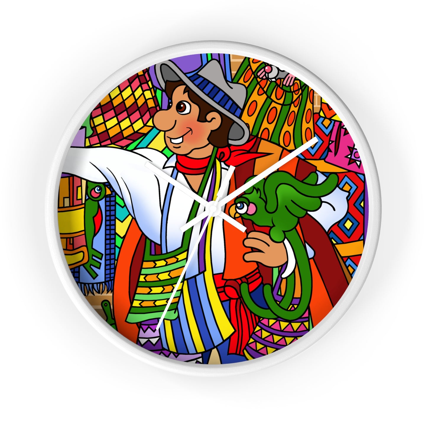 Missing a Few Jewels b Wall Clock