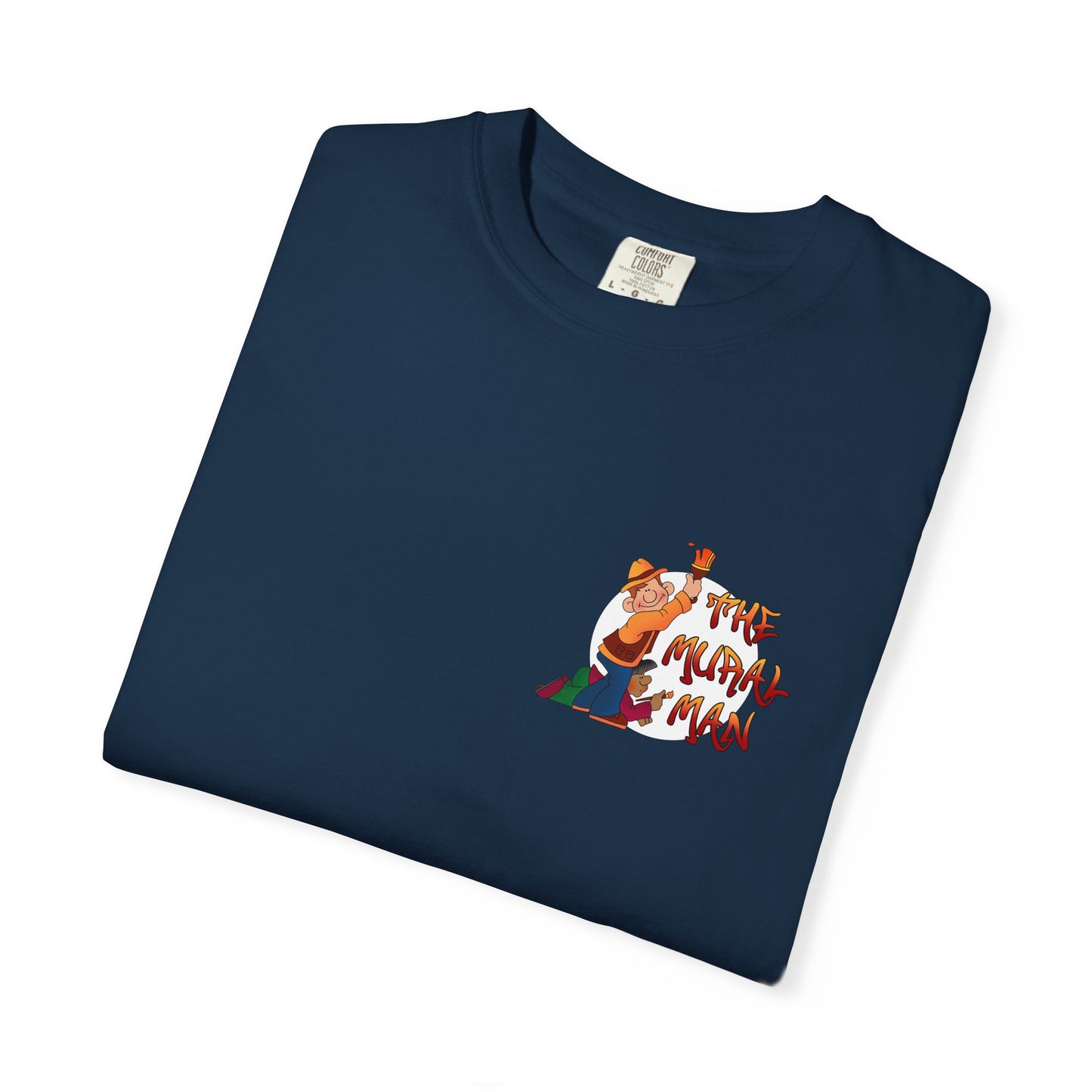 The Mural Man Unisex Garment-Dyed T-shirt