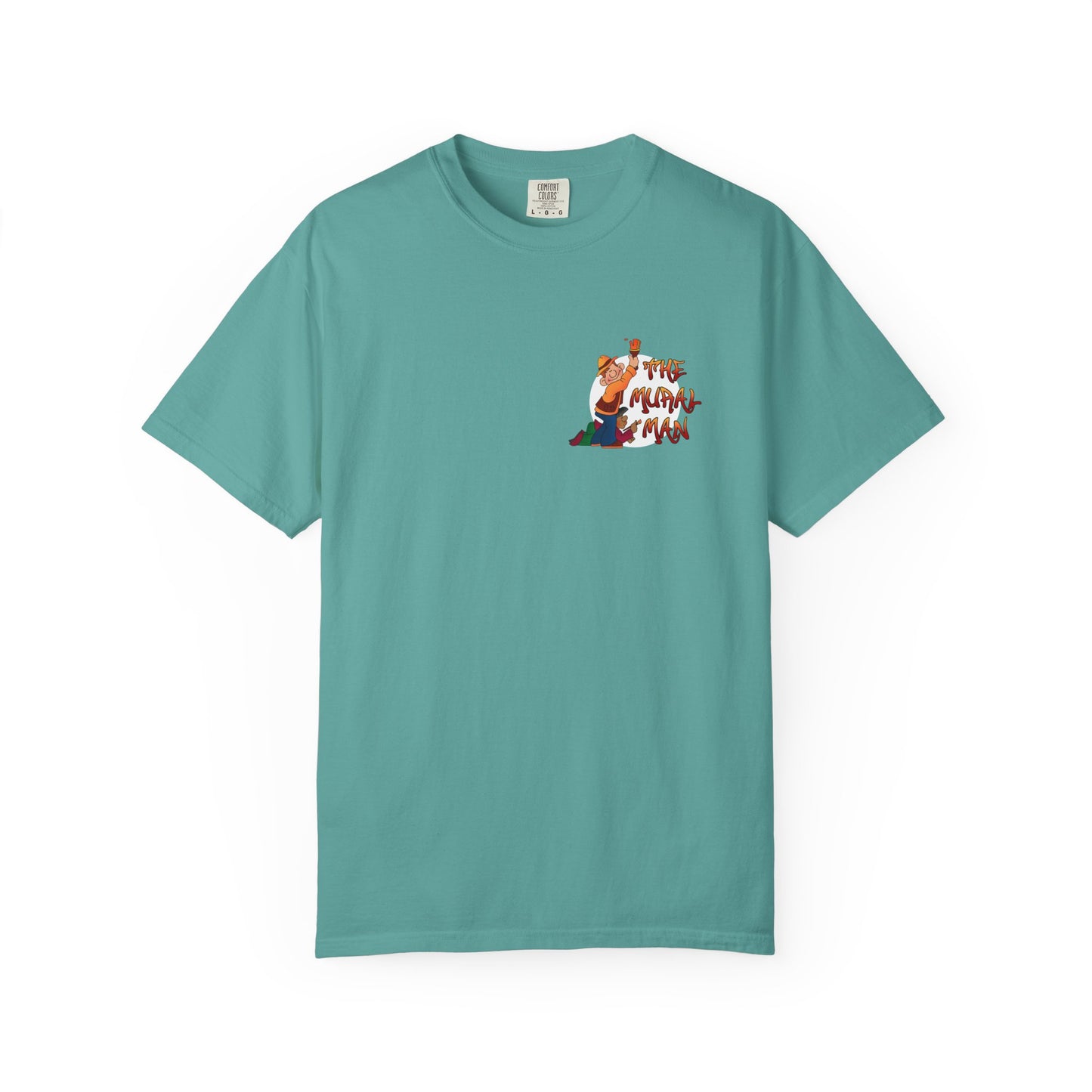 The Mural Man Unisex Garment-Dyed T-shirt