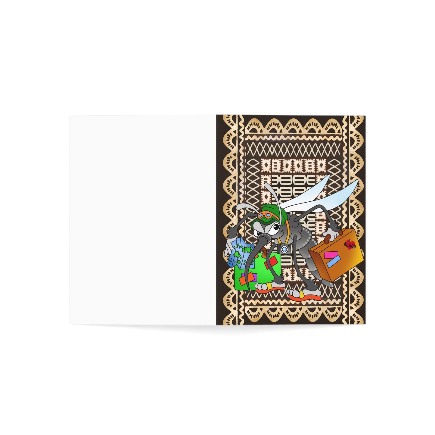 Little Friends Greeting Cards b (1, 10, 30, and 50pcs)