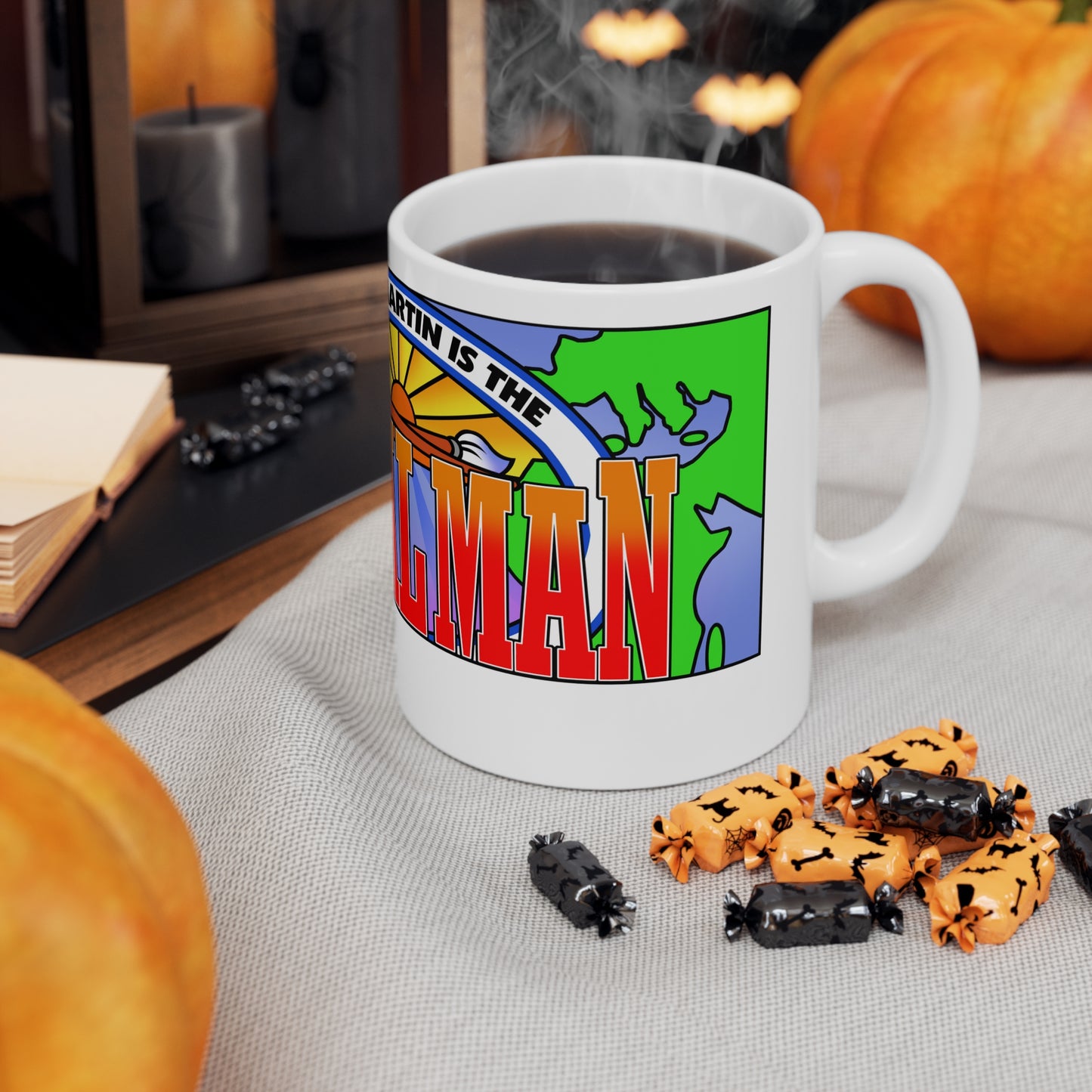 The Mural Man Ceramic Mug 11oz