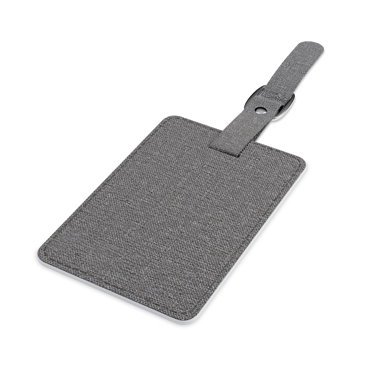 Missing a Few Jewels a Saffiano Polyester Luggage Tag, Rectangle