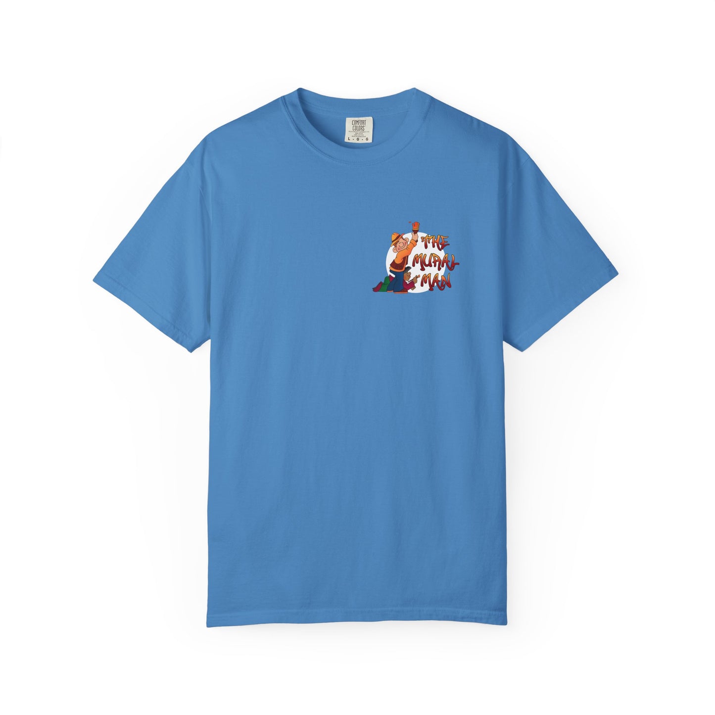 The Mural Man Unisex Garment-Dyed T-shirt