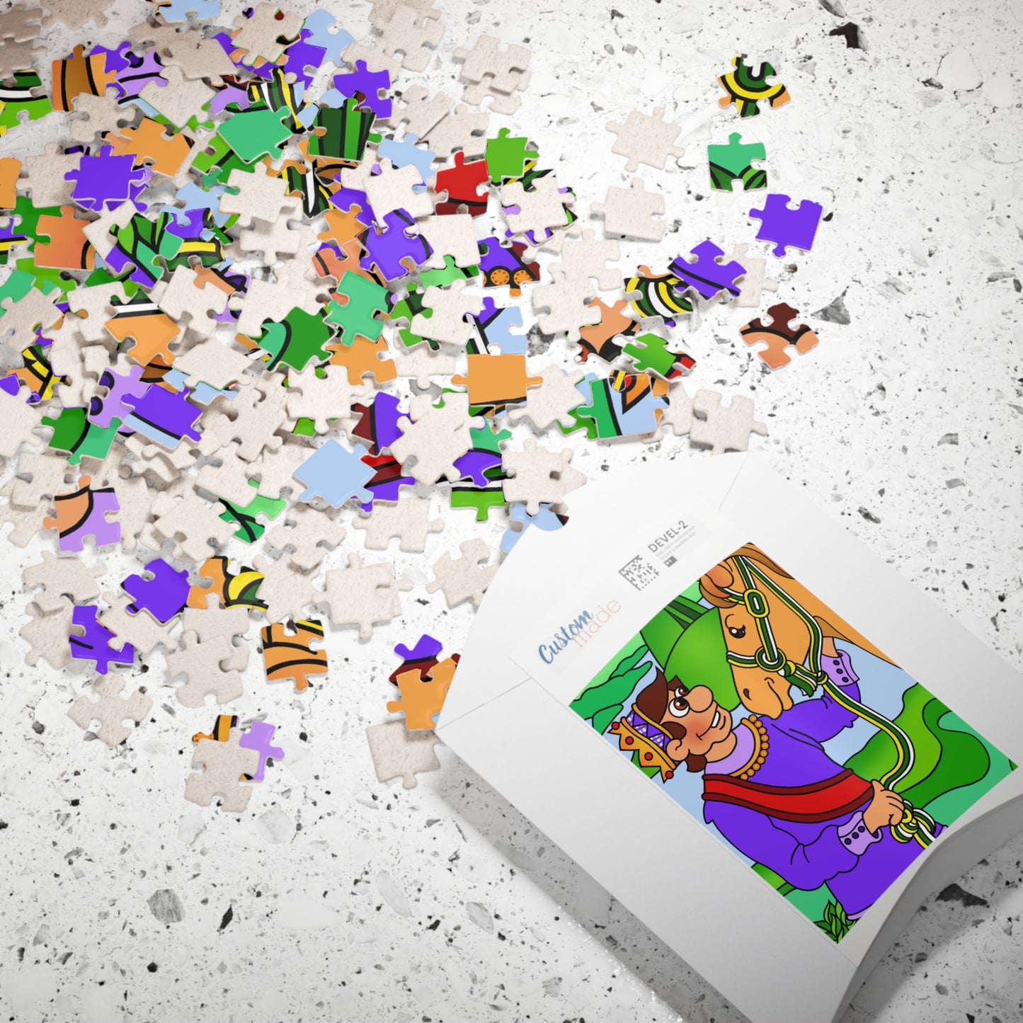 Missing a Few Jewels a Puzzle (110, 252, 520, 1014-piece)