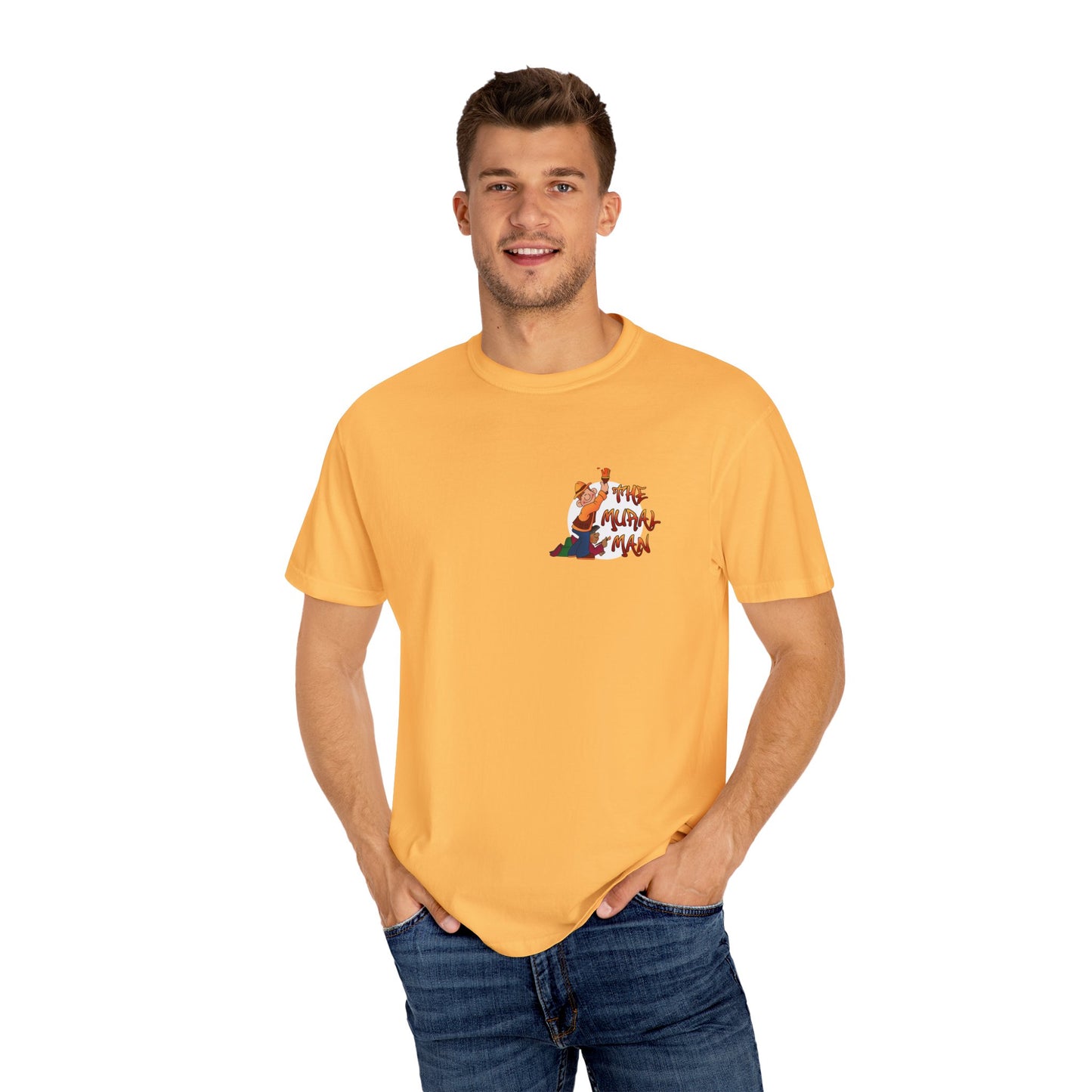 The Mural Man Unisex Garment-Dyed T-shirt