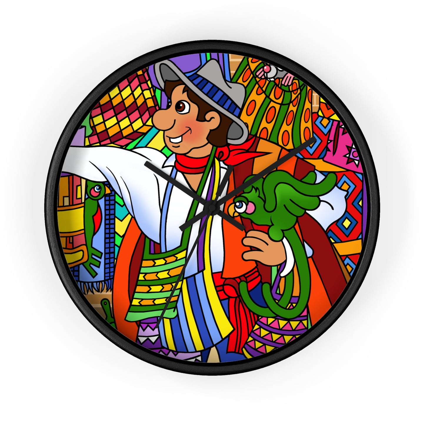Missing a Few Jewels b Wall Clock