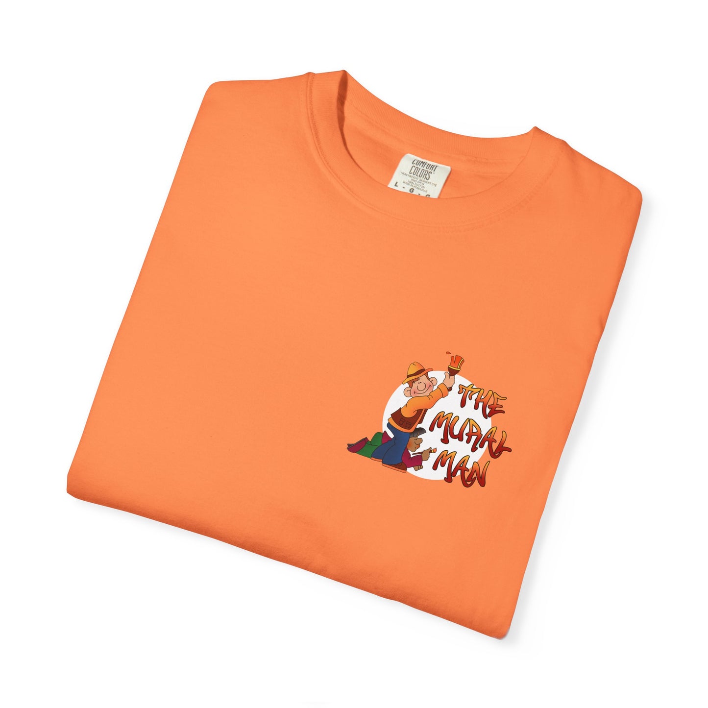 The Mural Man Unisex Garment-Dyed T-shirt