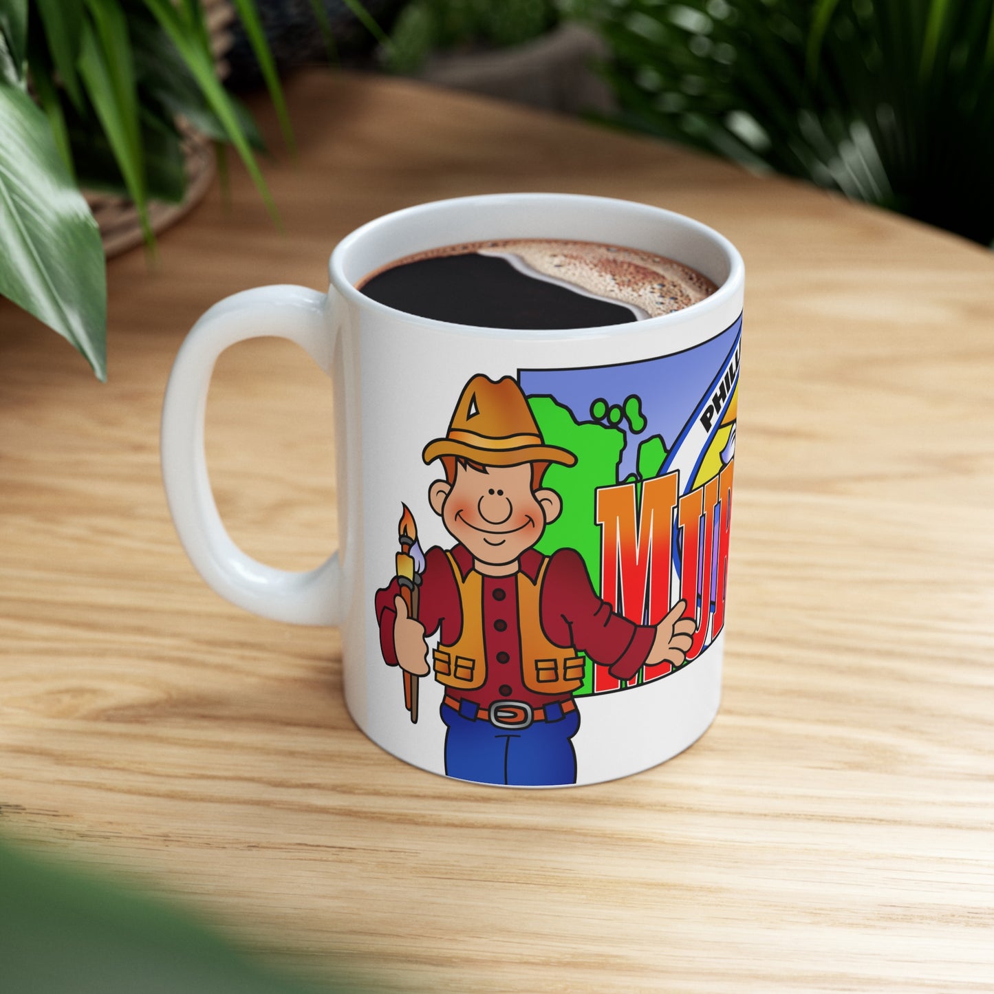 The Mural Man Ceramic Mug 11oz