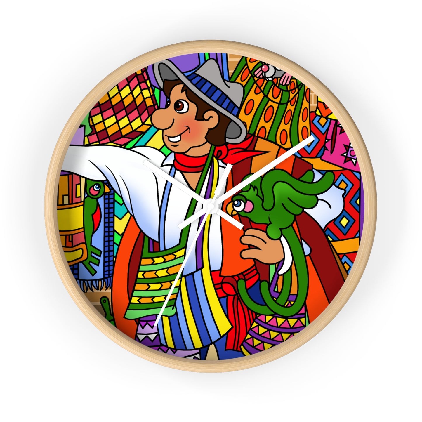 Missing a Few Jewels b Wall Clock