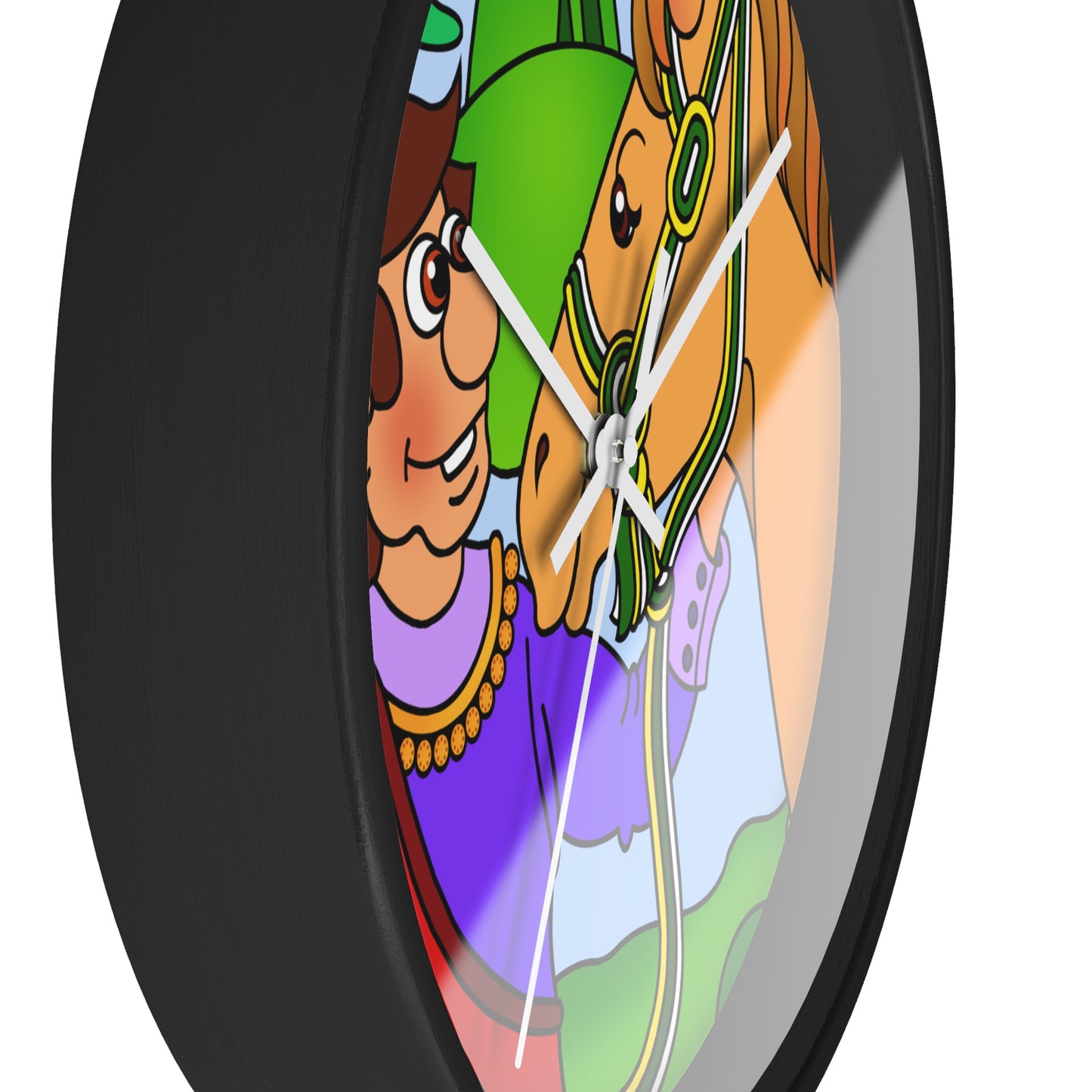 Missing a Few Jewels a Wall Clock