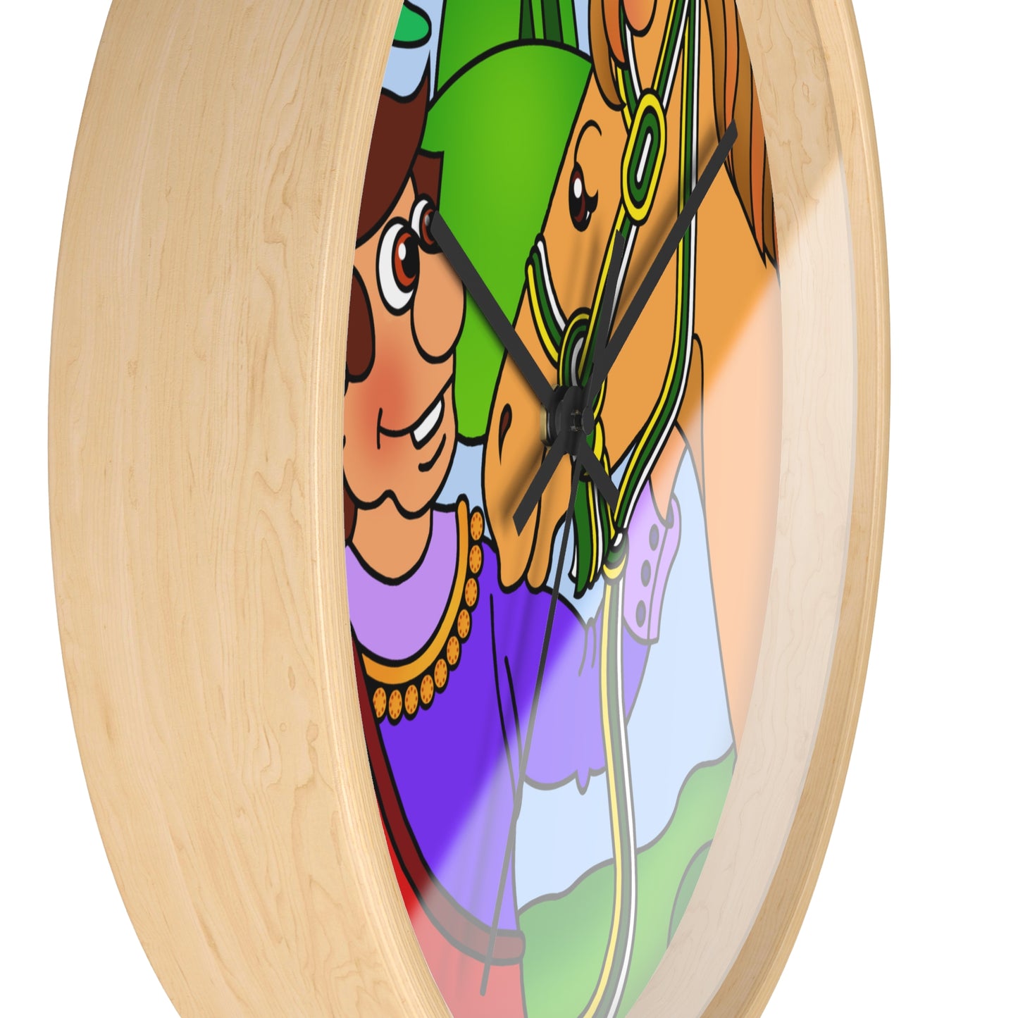 Missing a Few Jewels a Wall Clock