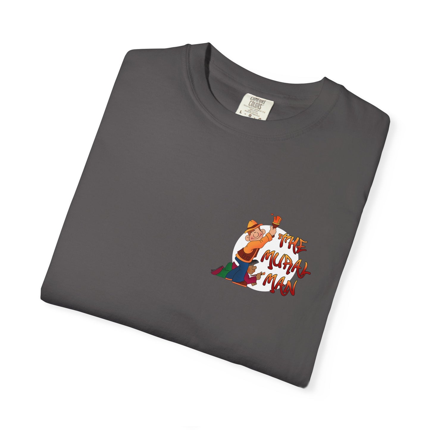 The Mural Man Unisex Garment-Dyed T-shirt