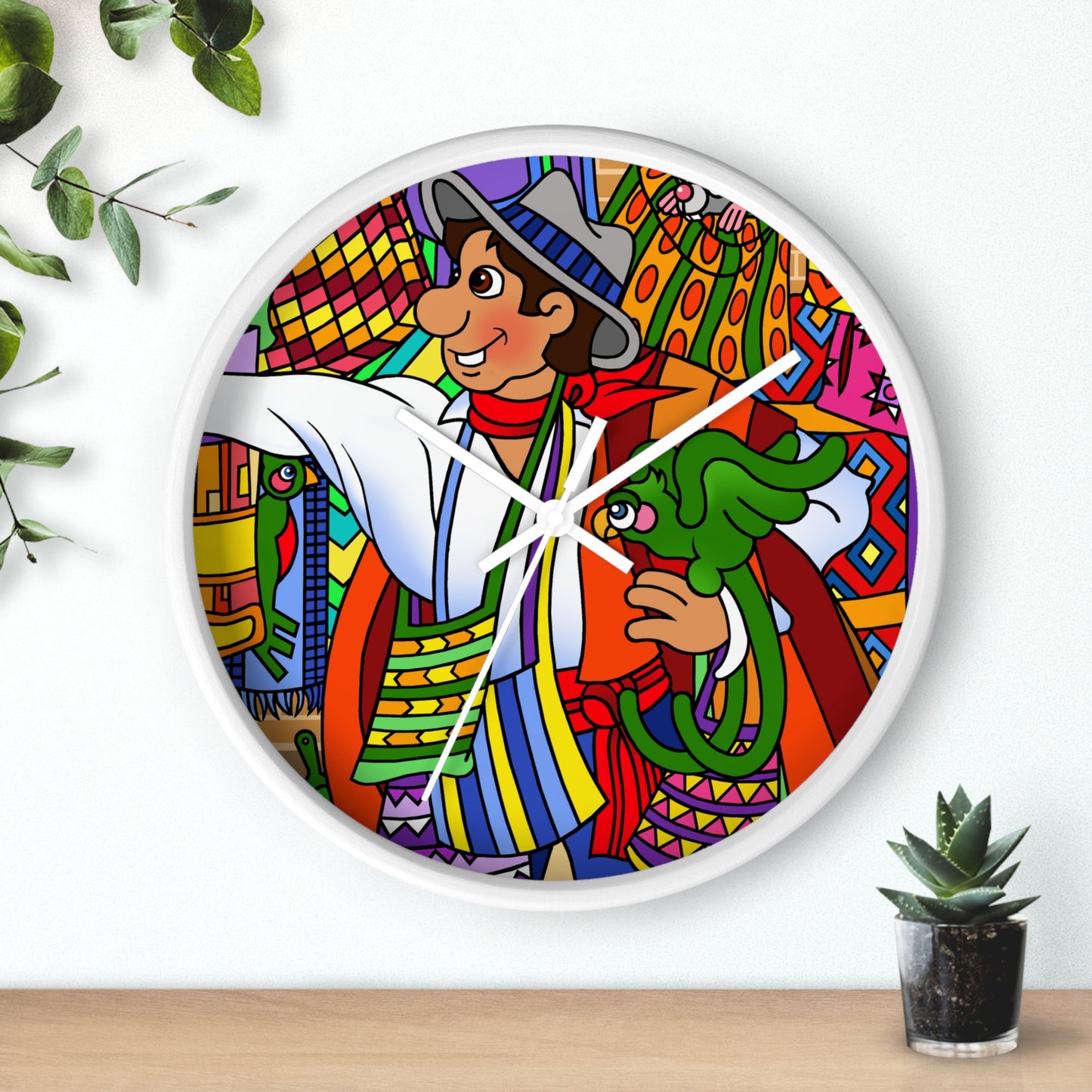 Missing a Few Jewels b Wall Clock