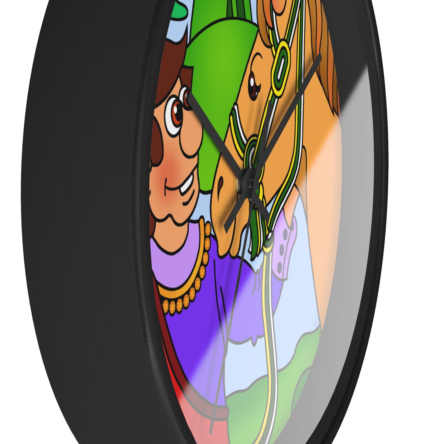 Missing a Few Jewels a Wall Clock