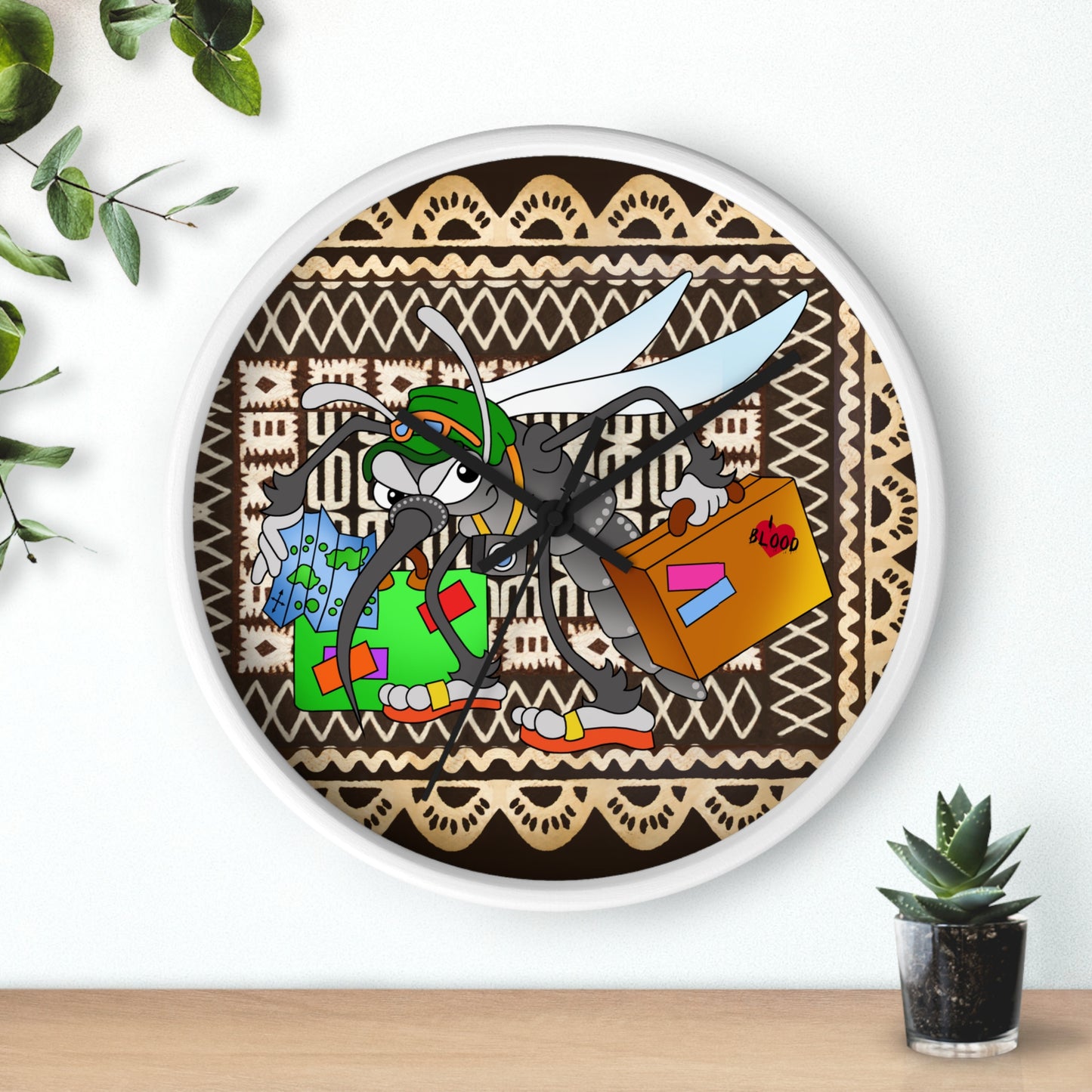 Little Friends b Wall Clock