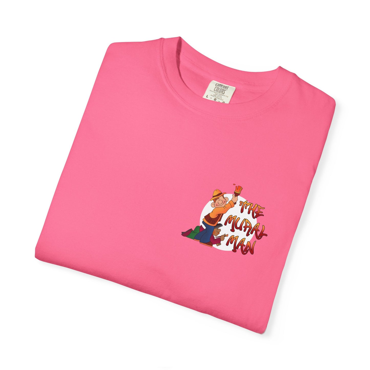 The Mural Man Unisex Garment-Dyed T-shirt