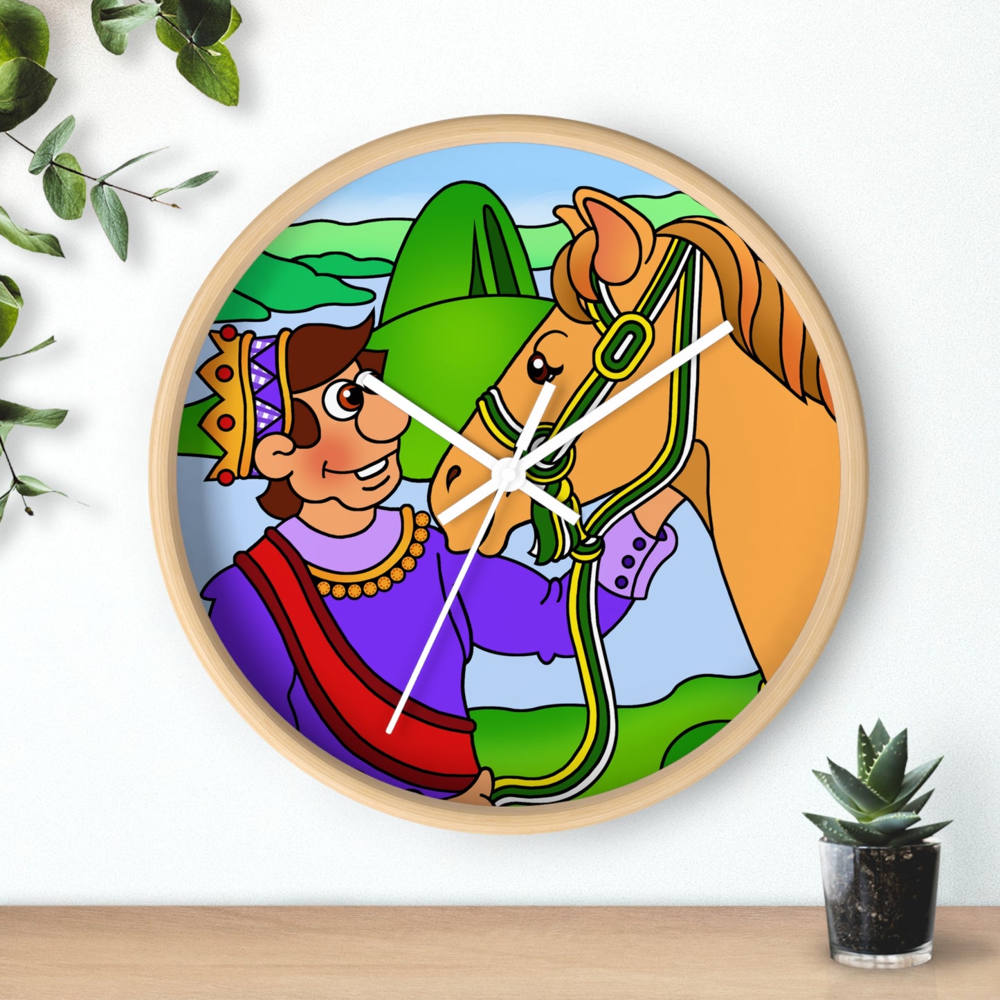 Missing a Few Jewels a Wall Clock