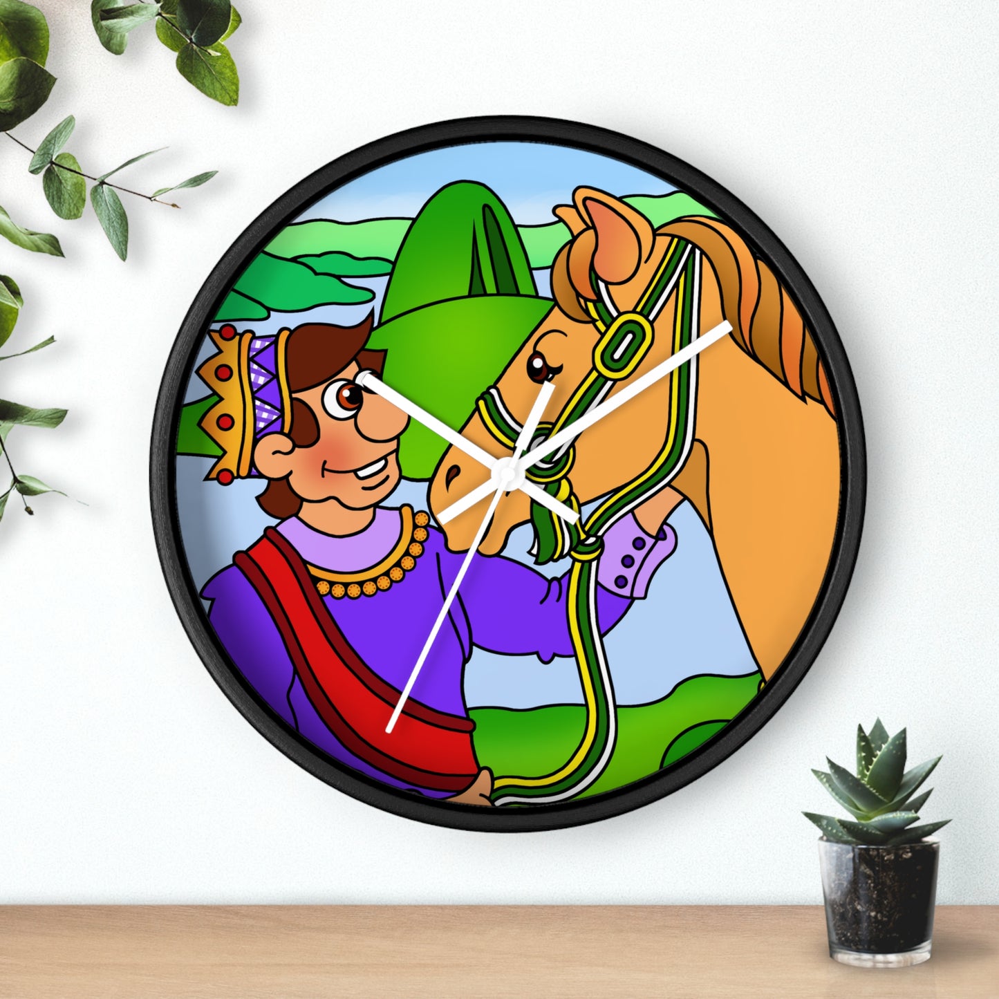 Missing a Few Jewels a Wall Clock