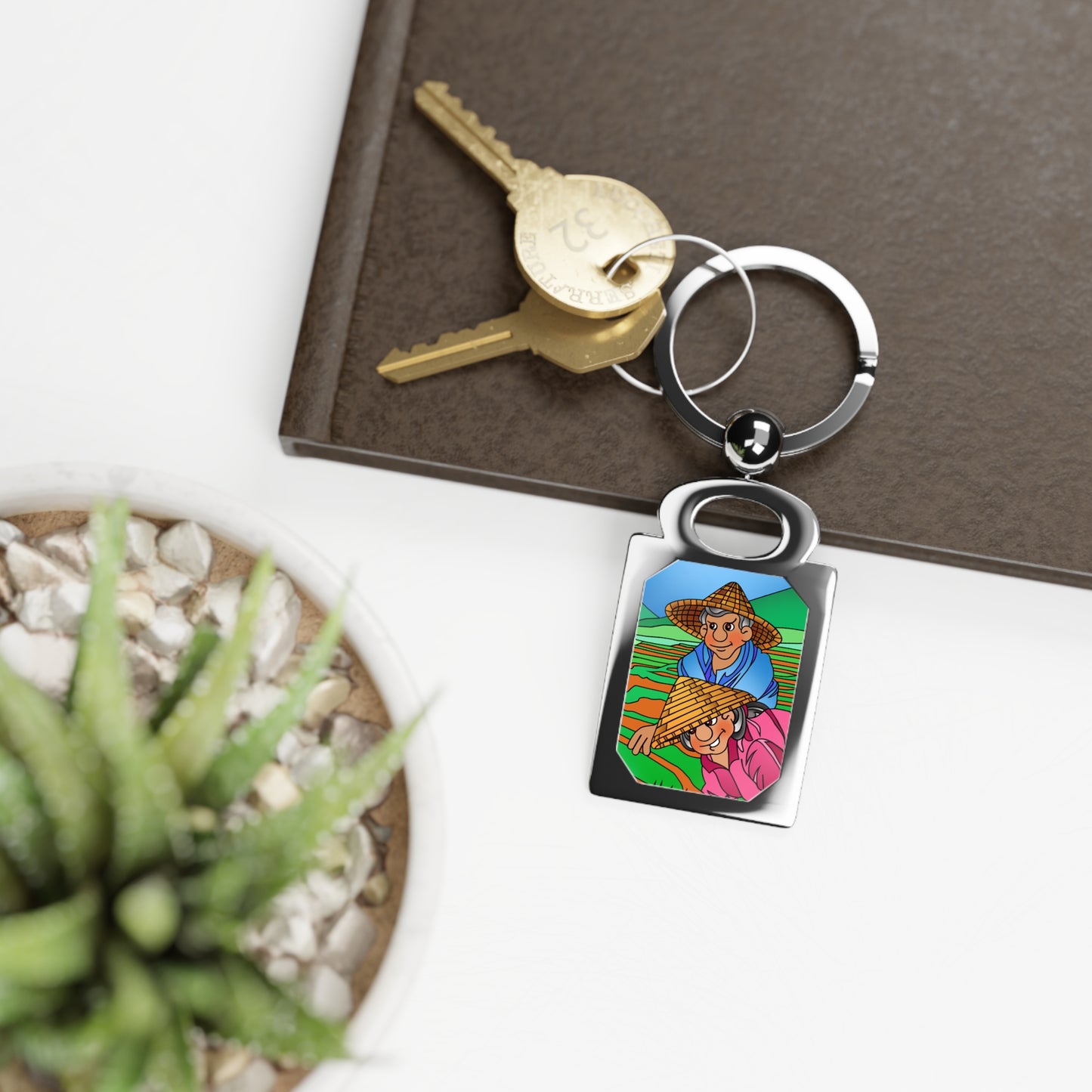 If It Is Truly Ours Rectangle Photo Keyring