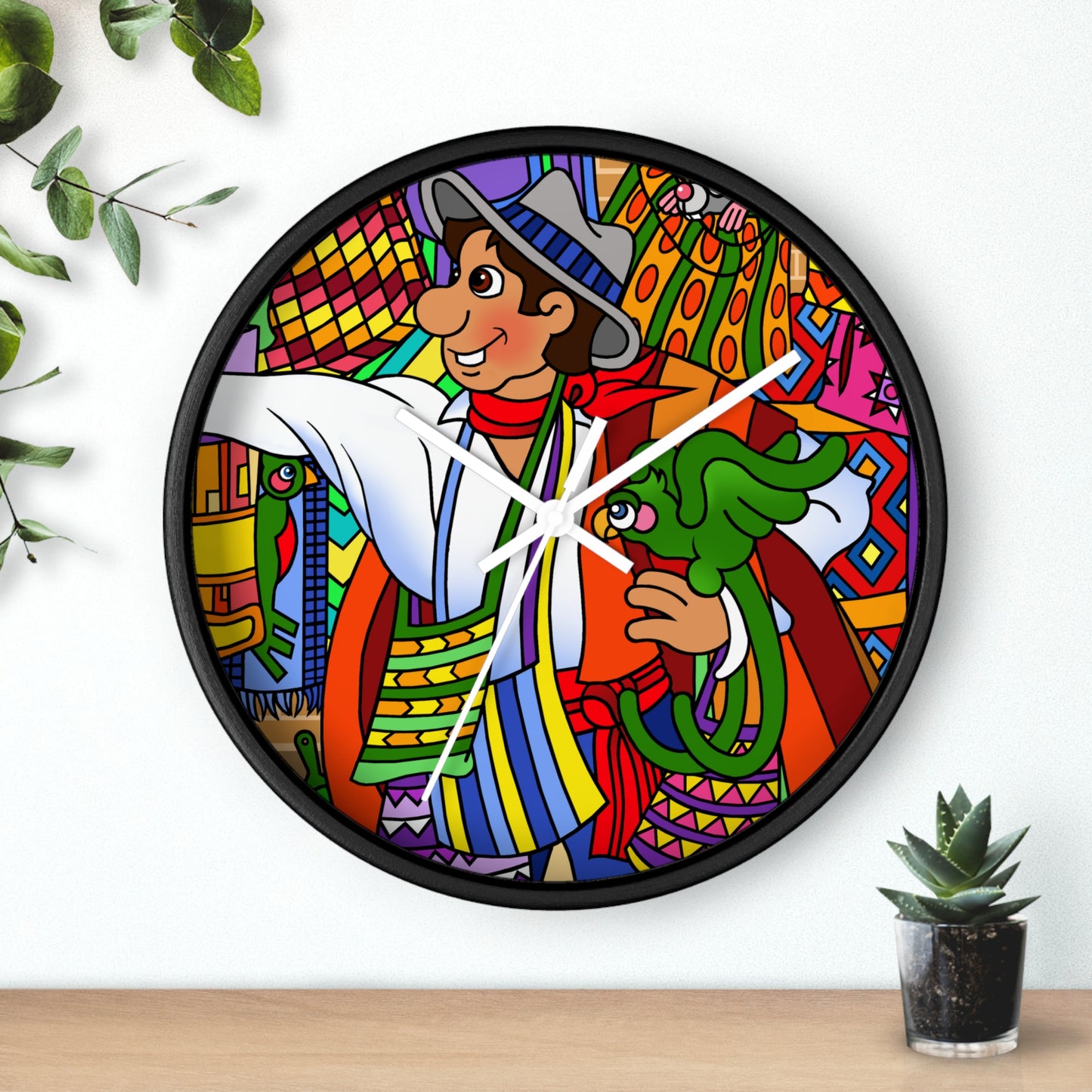 Missing a Few Jewels b Wall Clock