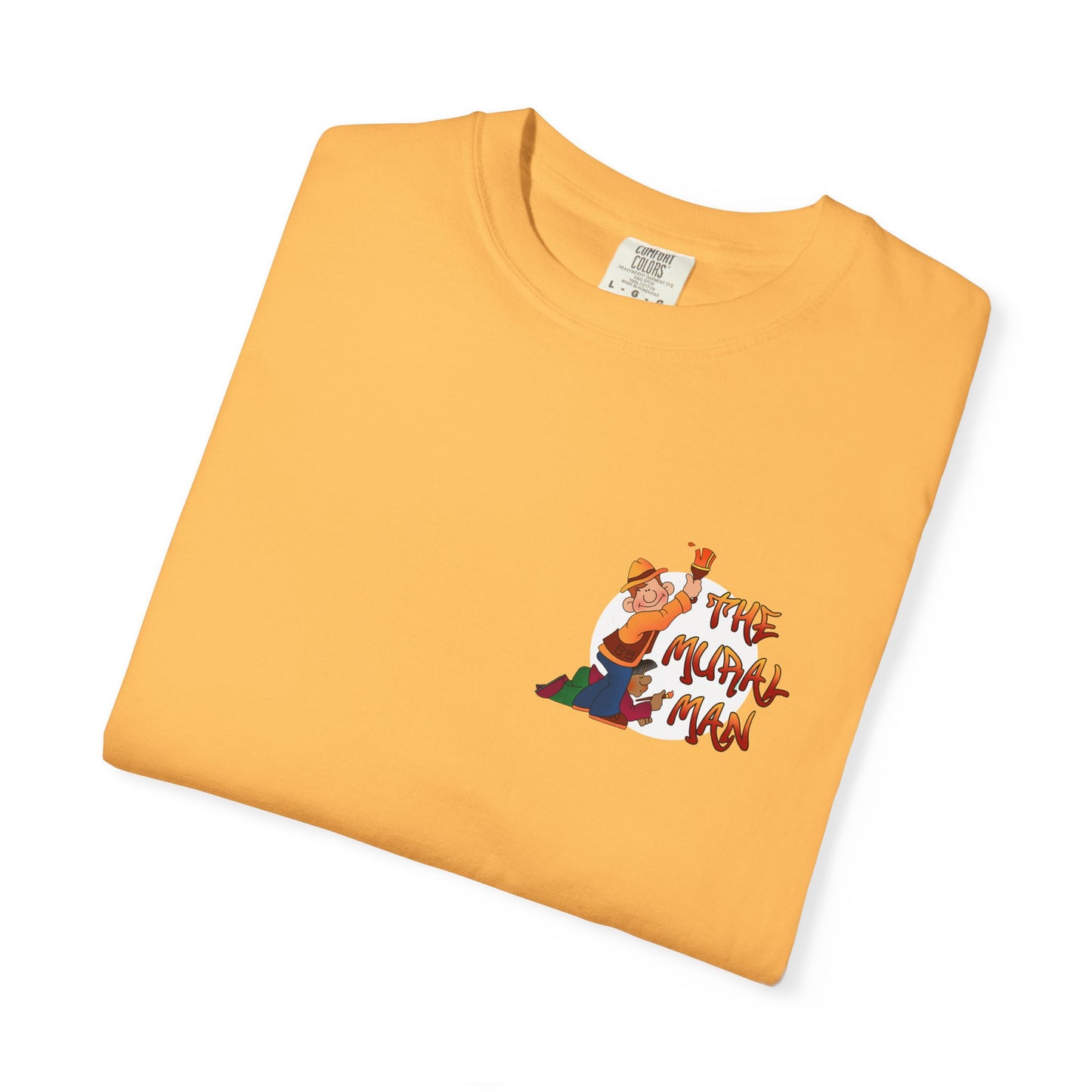 The Mural Man Unisex Garment-Dyed T-shirt