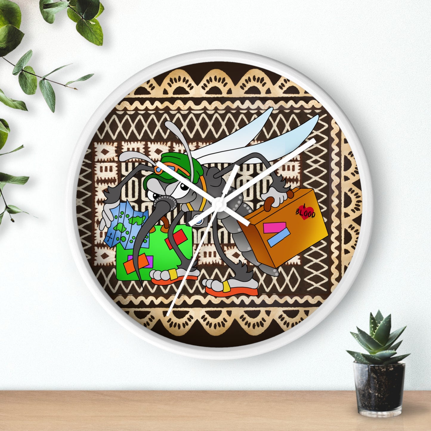 Little Friends b Wall Clock