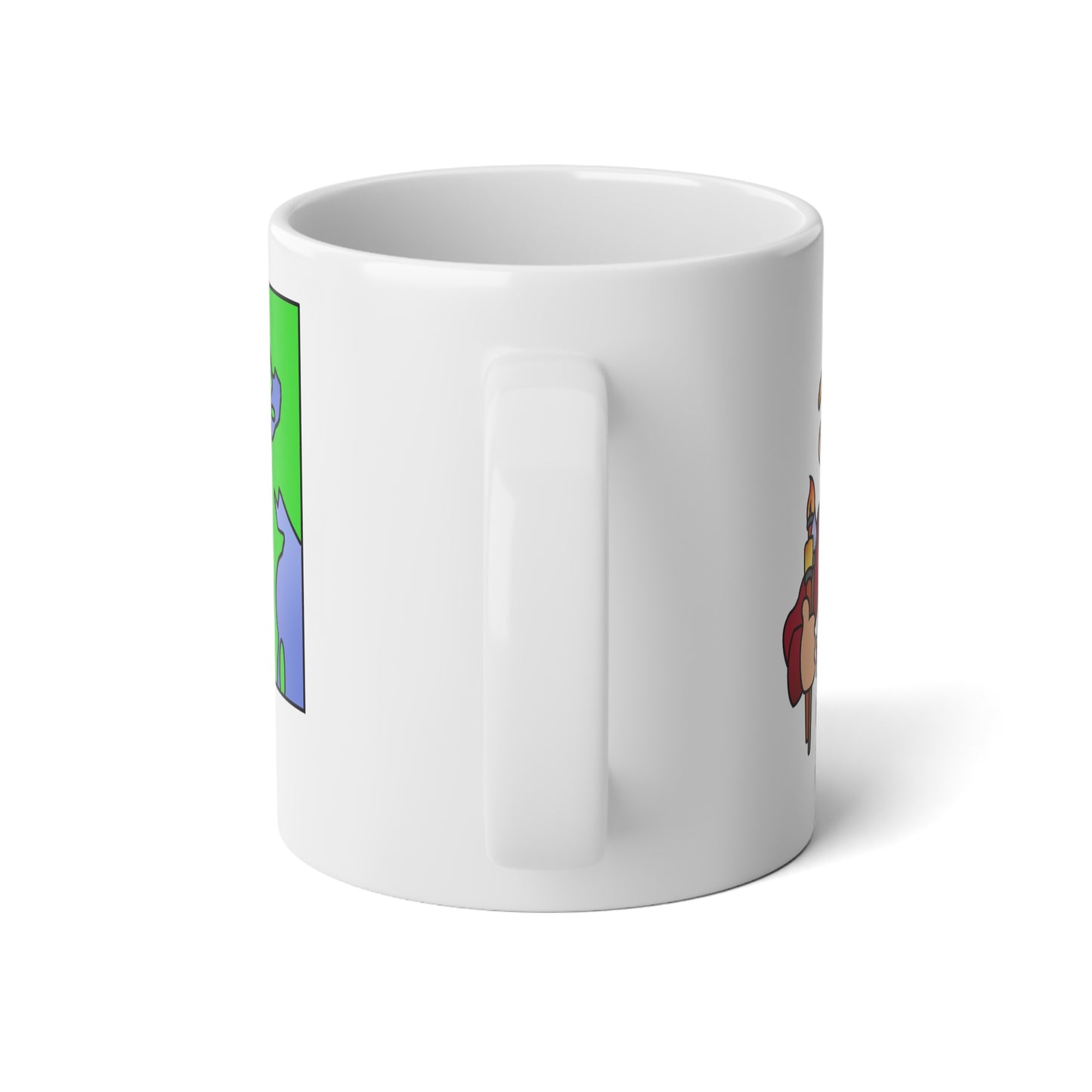The Mural Man Jumbo Mug, 20oz