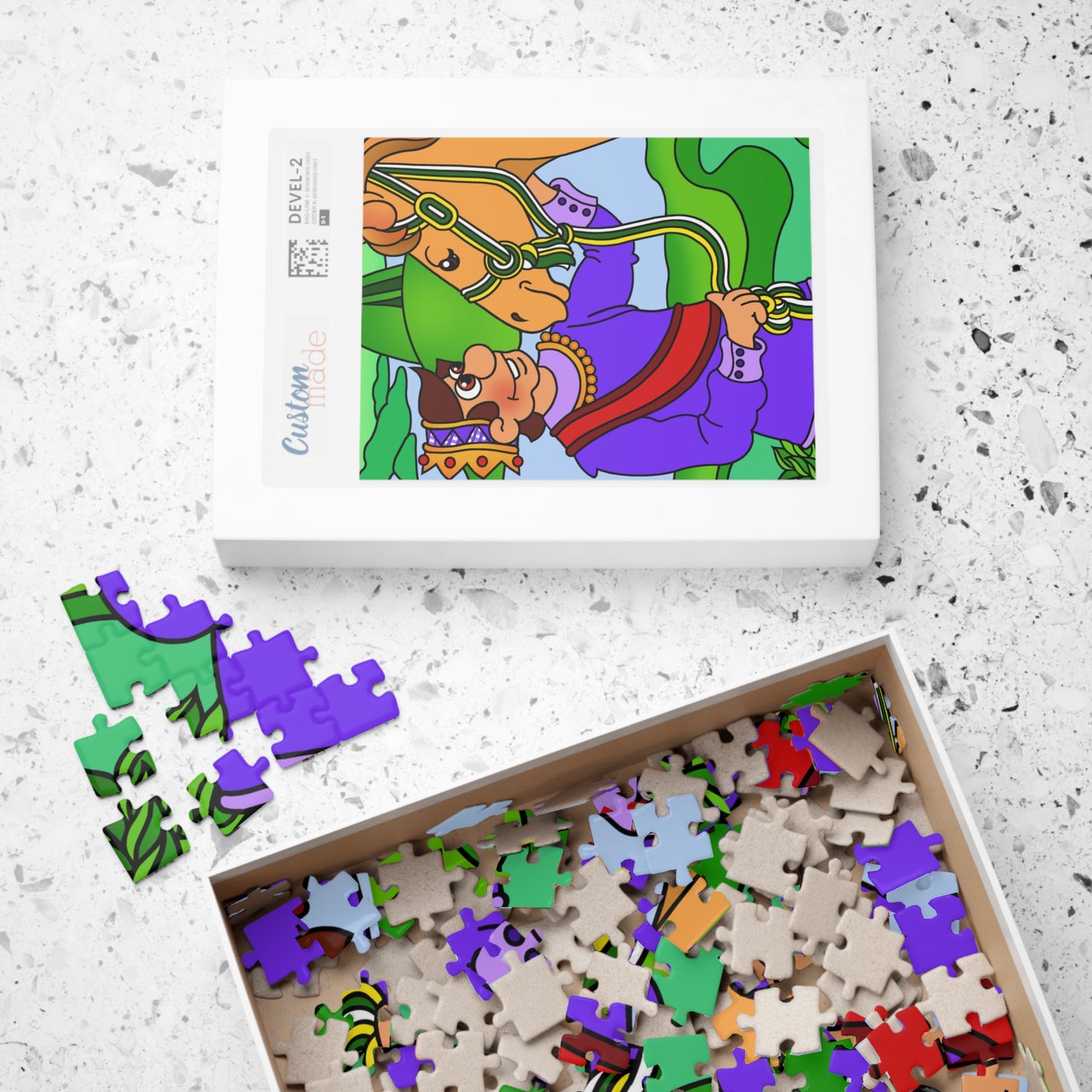 Missing a Few Jewels a Puzzle (110, 252, 520, 1014-piece)