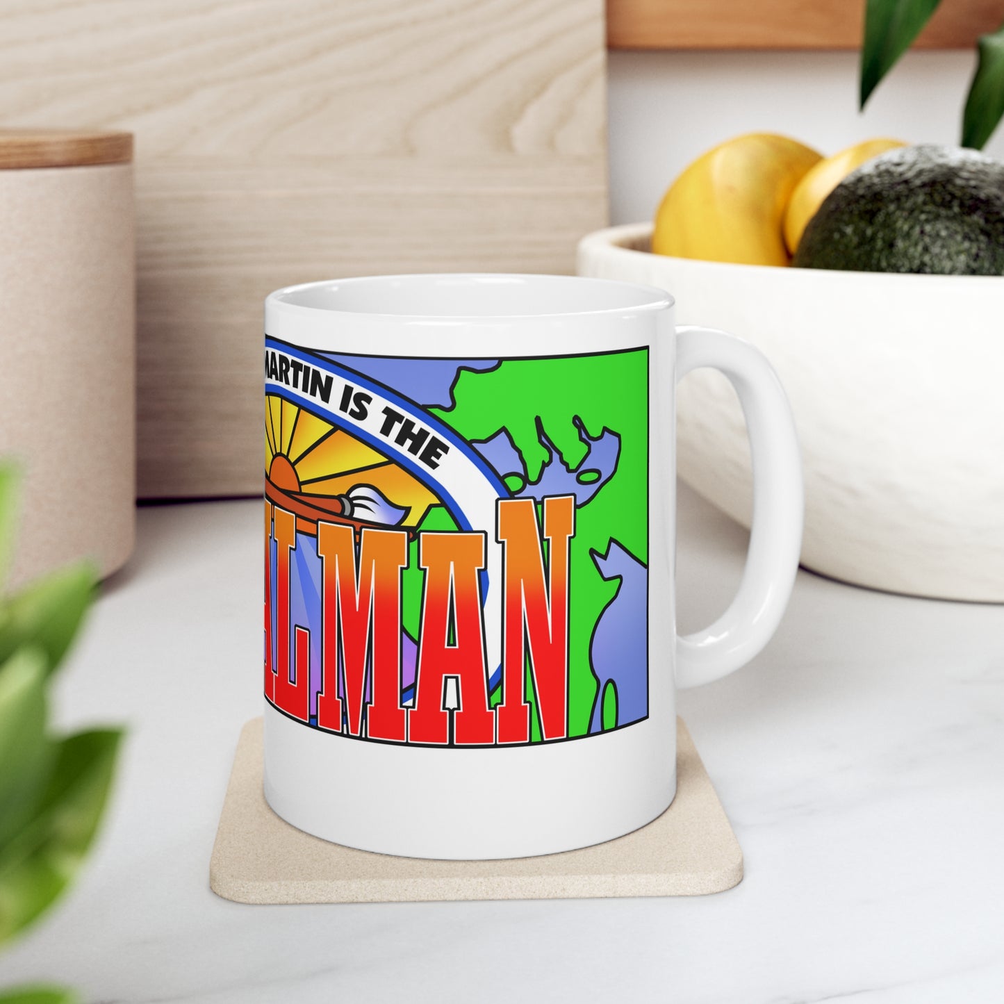 The Mural Man Ceramic Mug 11oz