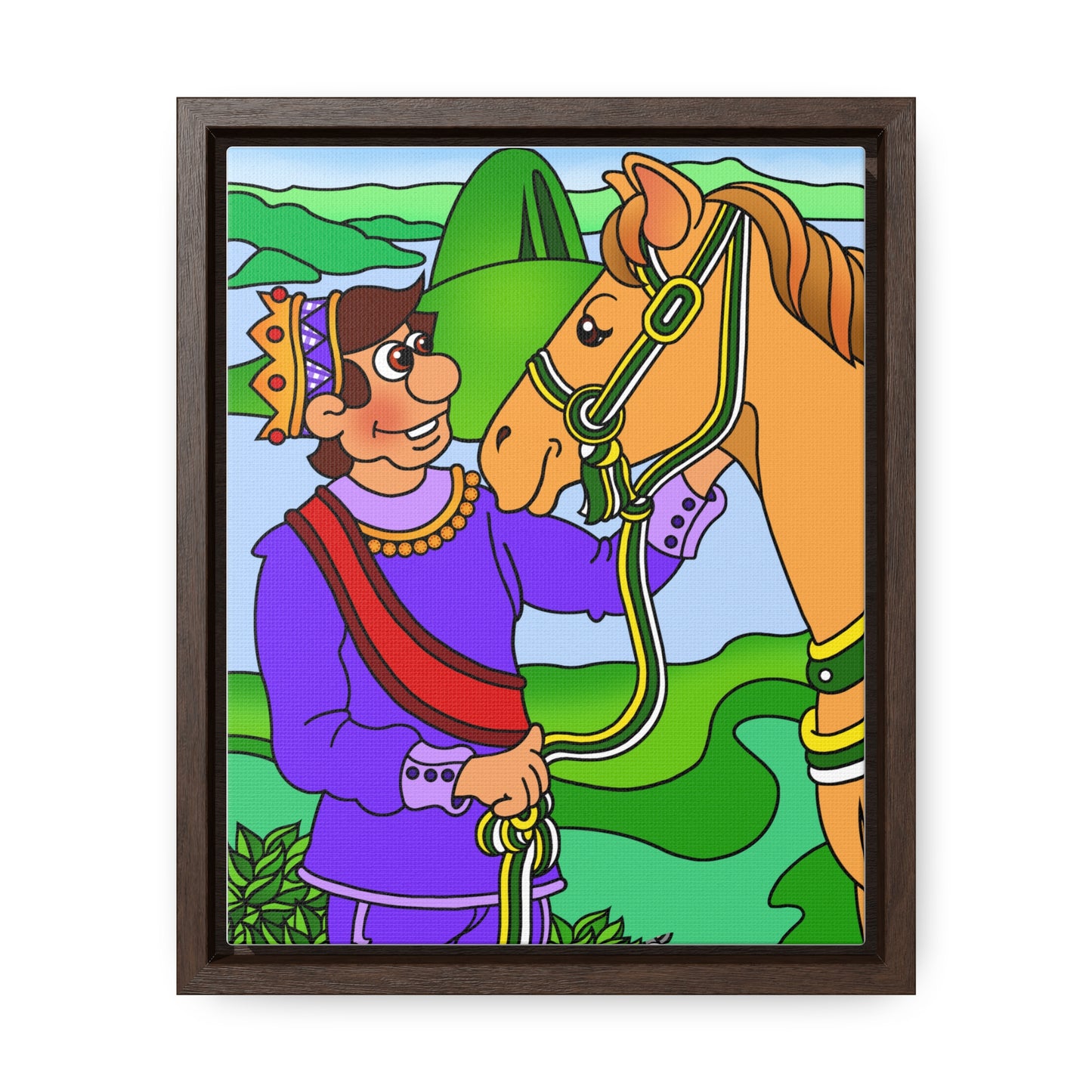 Missing a Few Jewels a Gallery Canvas Wraps, Vertical Frame