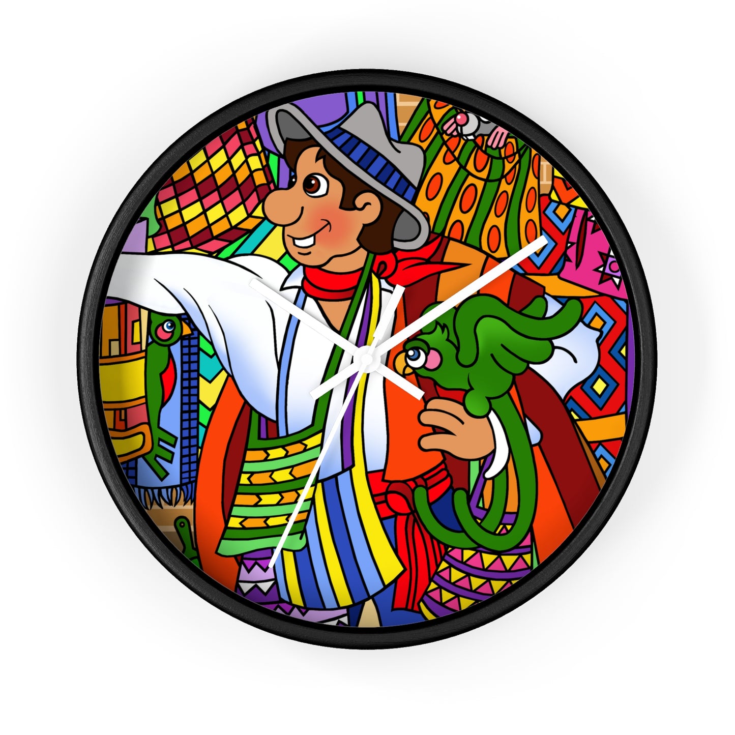 Missing a Few Jewels b Wall Clock
