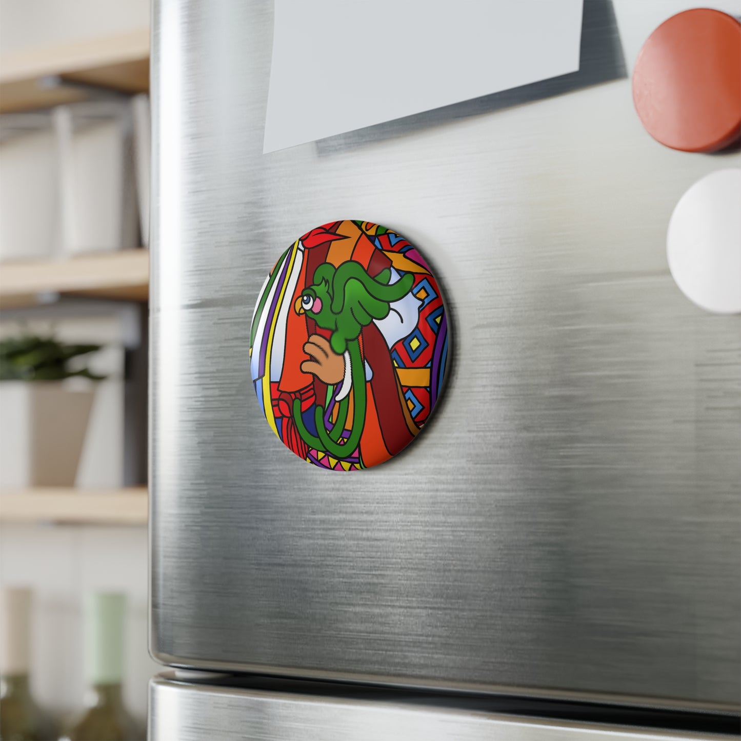 Missing a Few Jewels b Button Magnet, Round (1 & 10 pcs)