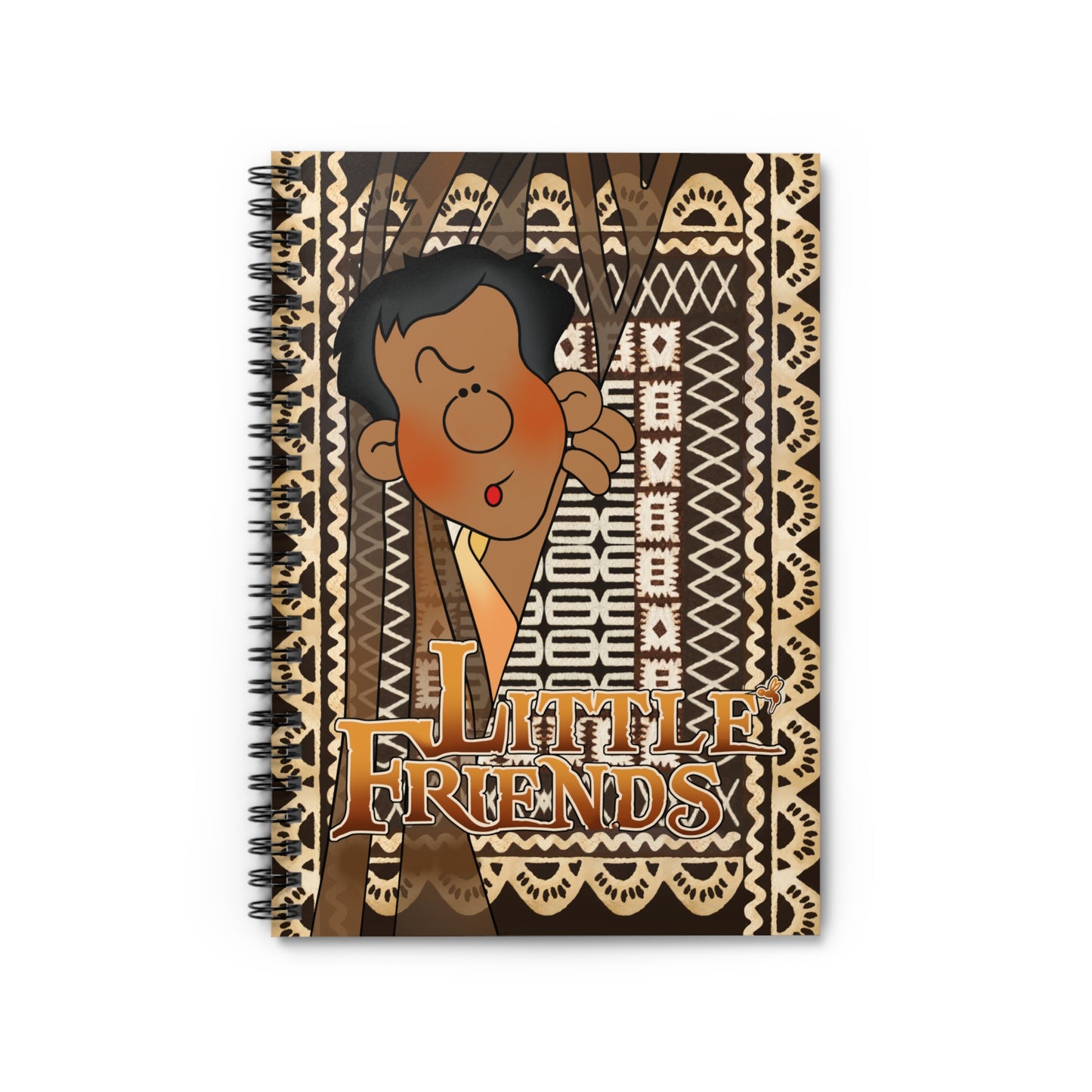 Little Friends Spiral Notebook - Ruled Line