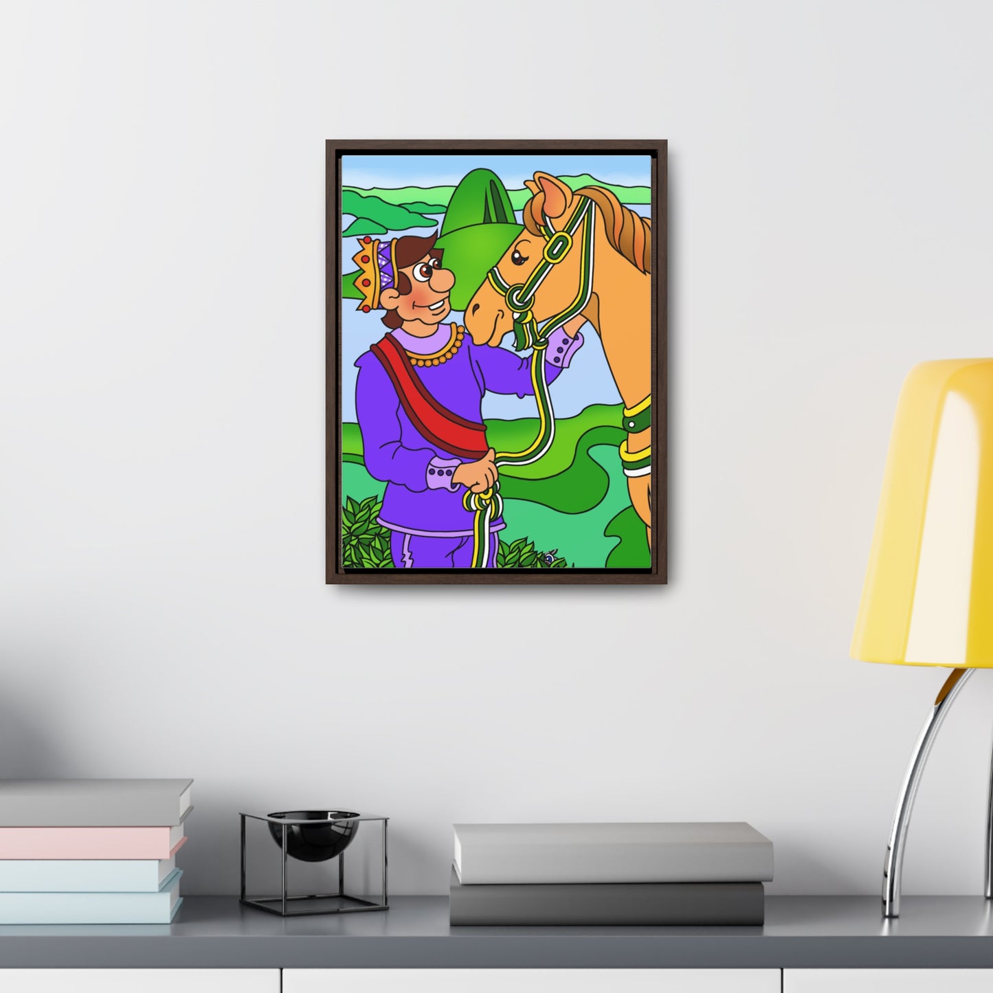 Missing a Few Jewels a Gallery Canvas Wraps, Vertical Frame