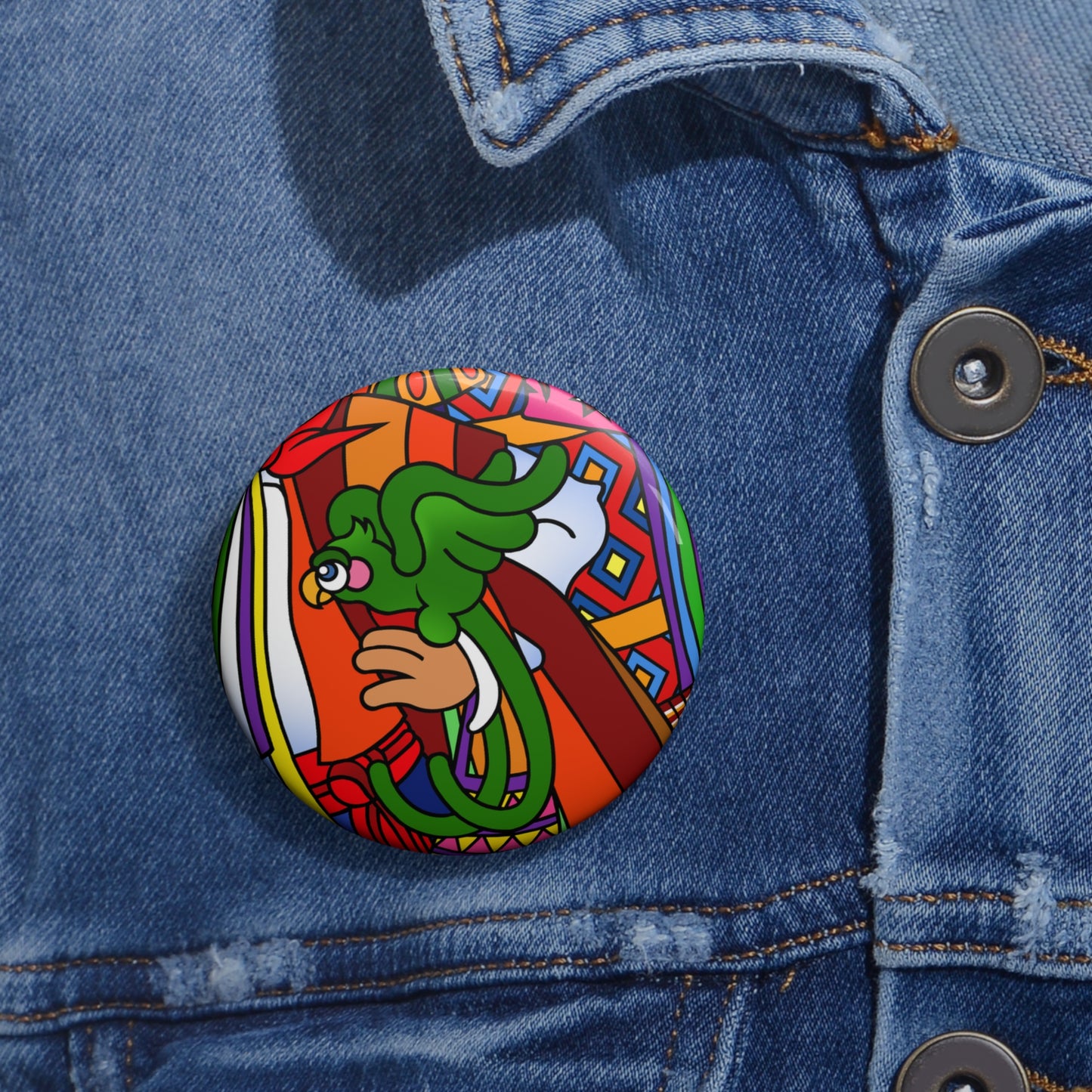 Missing a Few Jewels b Custom Pin Buttons