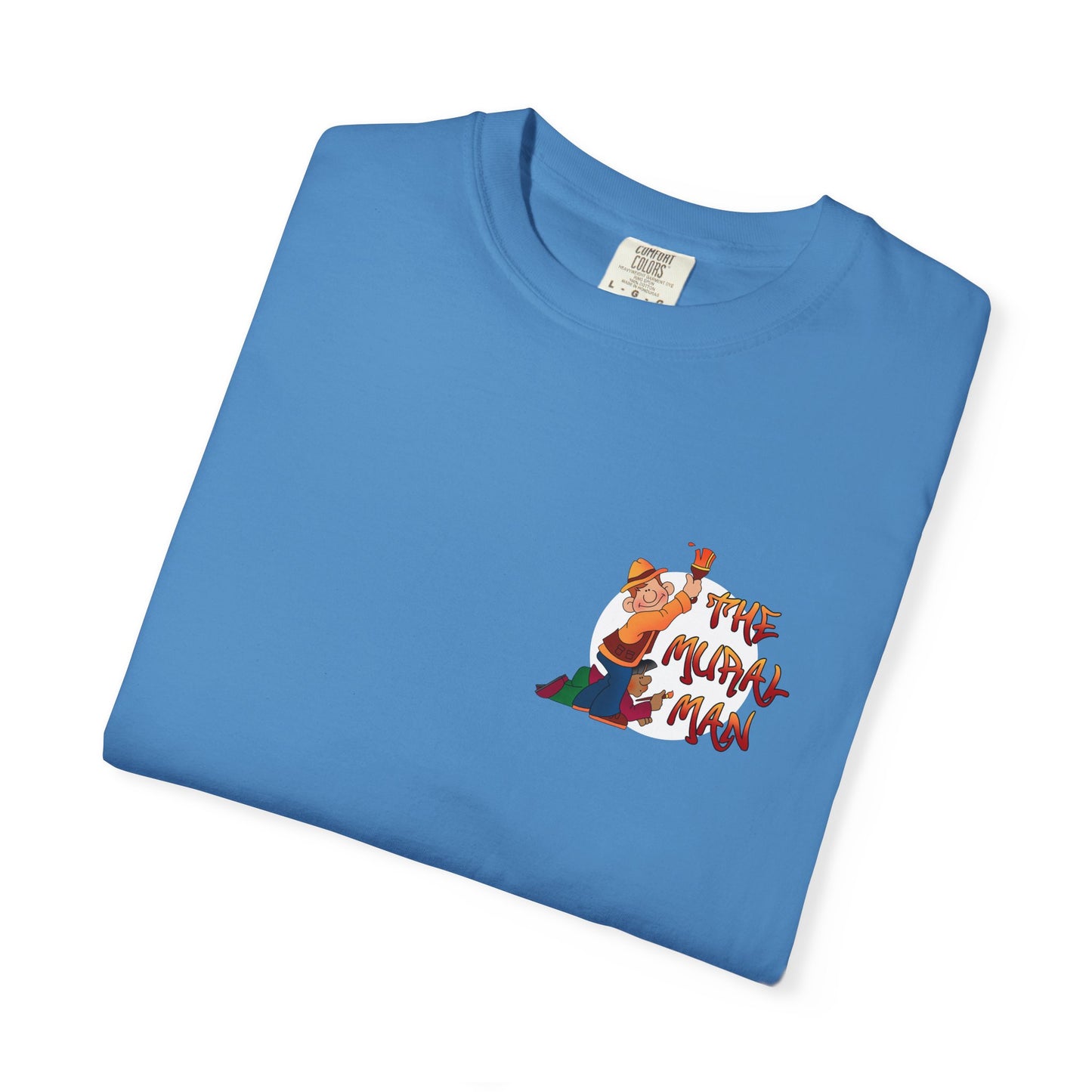The Mural Man Unisex Garment-Dyed T-shirt