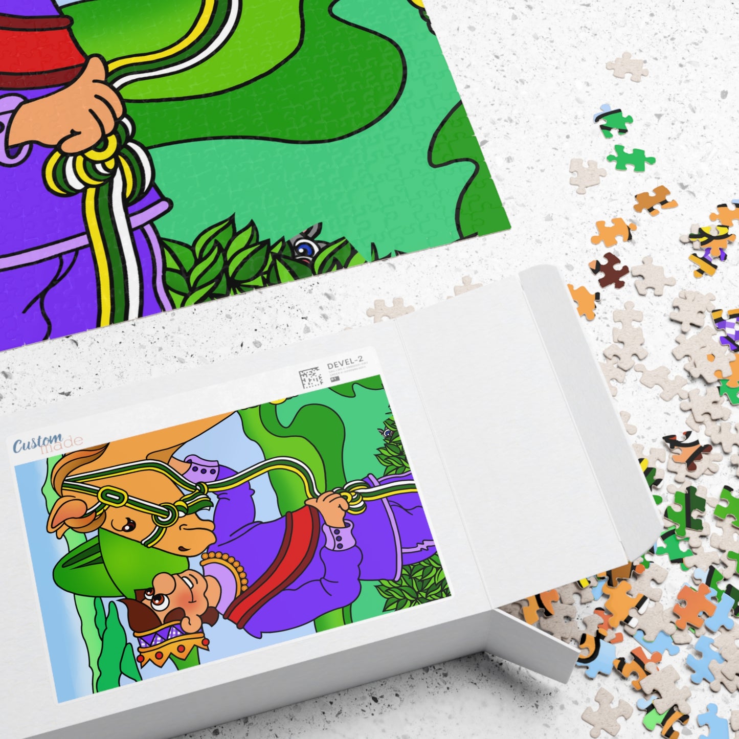 Missing a Few Jewels a Puzzle (110, 252, 520, 1014-piece)