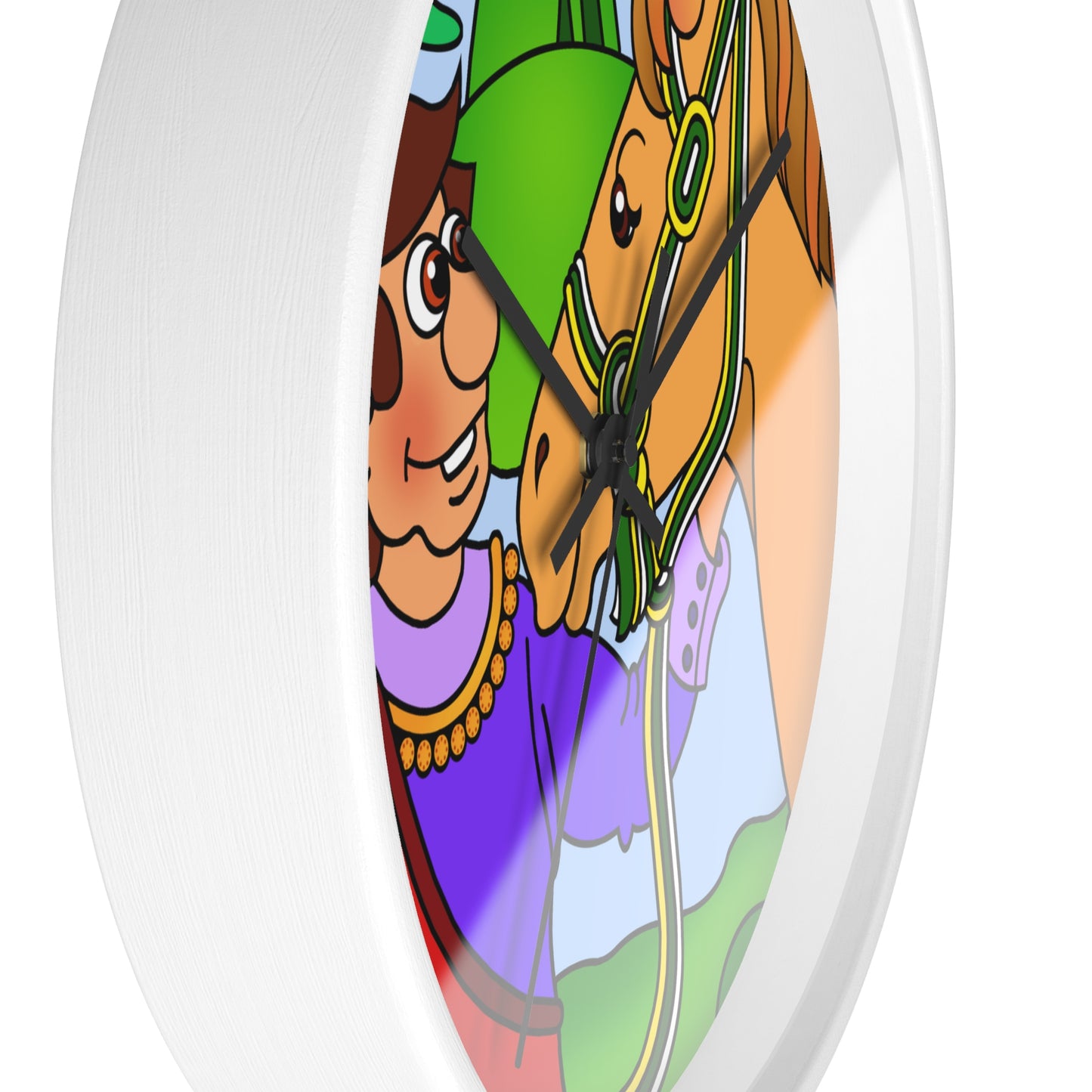 Missing a Few Jewels a Wall Clock